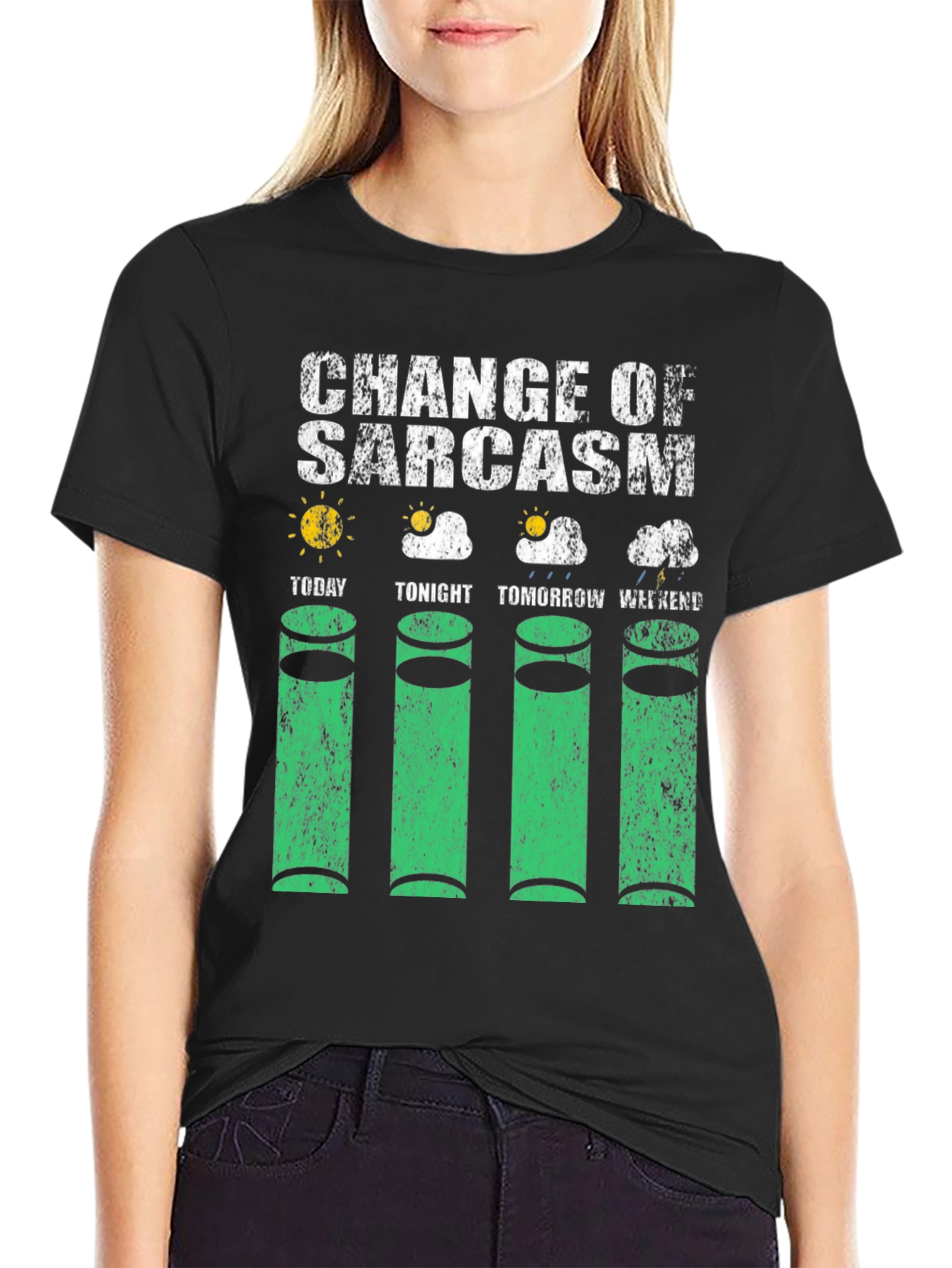 Change of Sarcasm Weather Humor T-Shirt