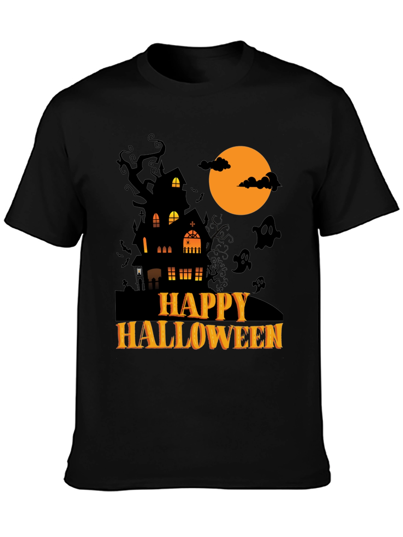 Halloween Haunted House T-Shirt