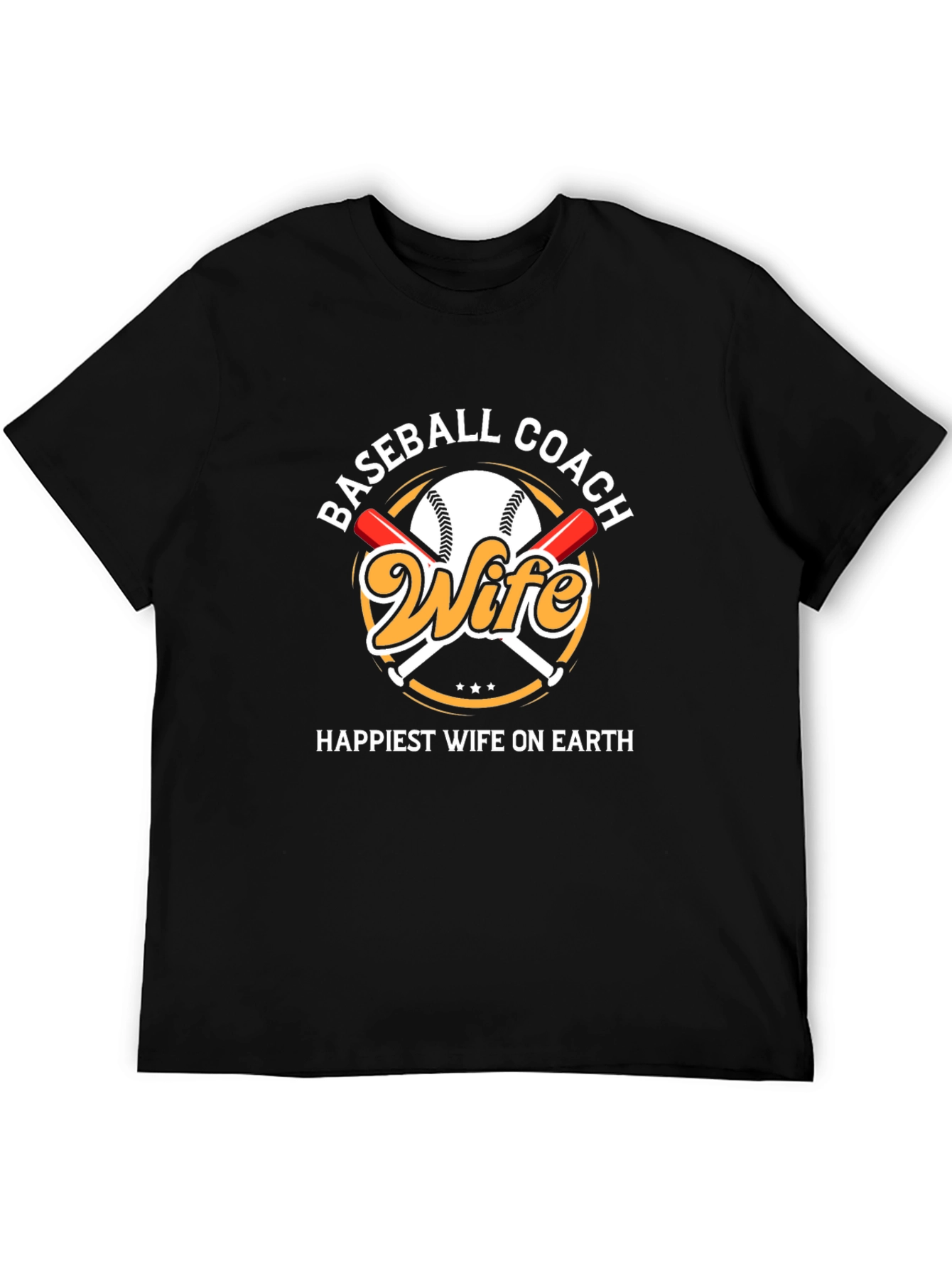 Baseball Coach Wife Graphic T-Shirt
