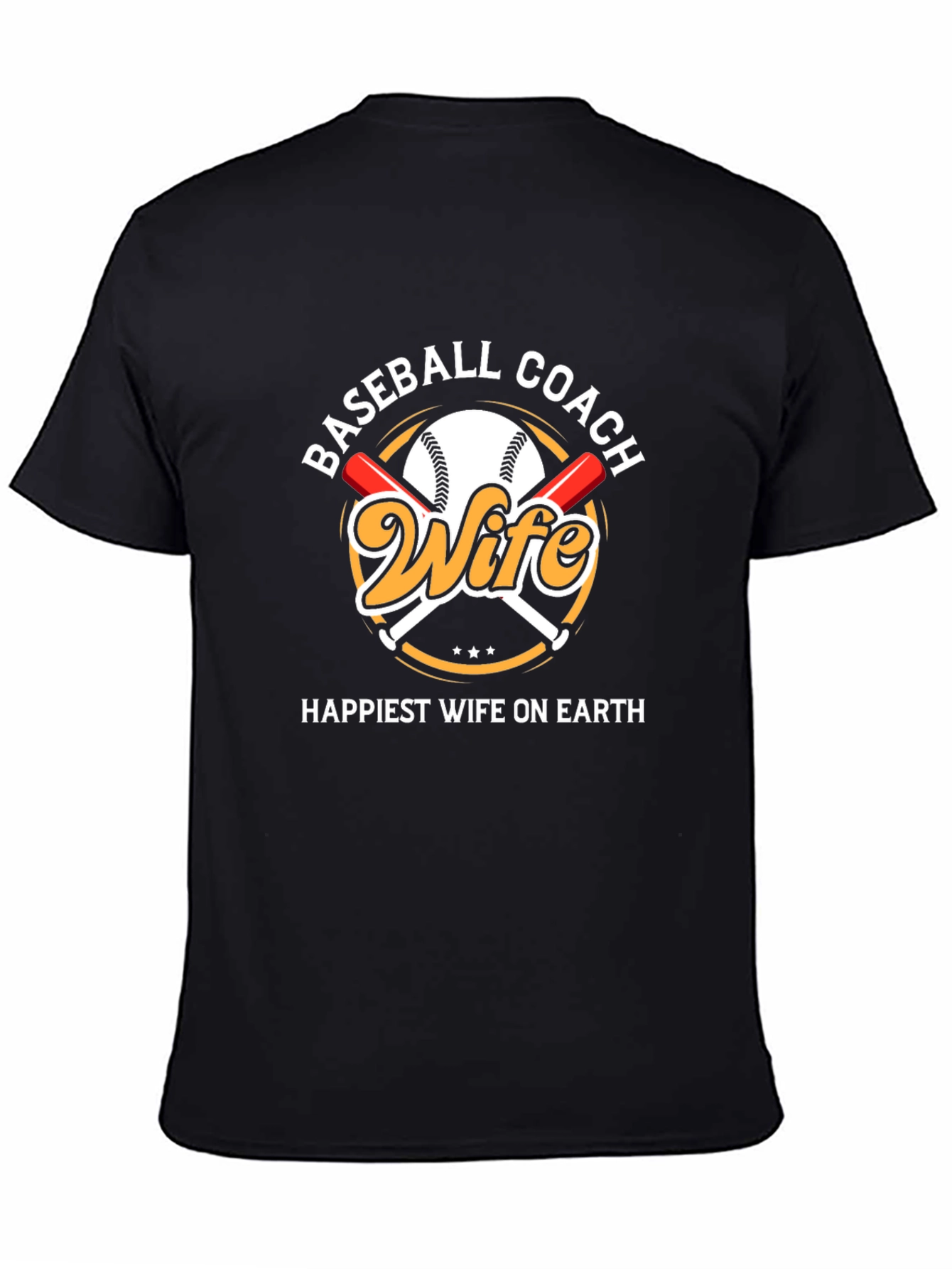Baseball Coach Wife Graphic T-Shirt