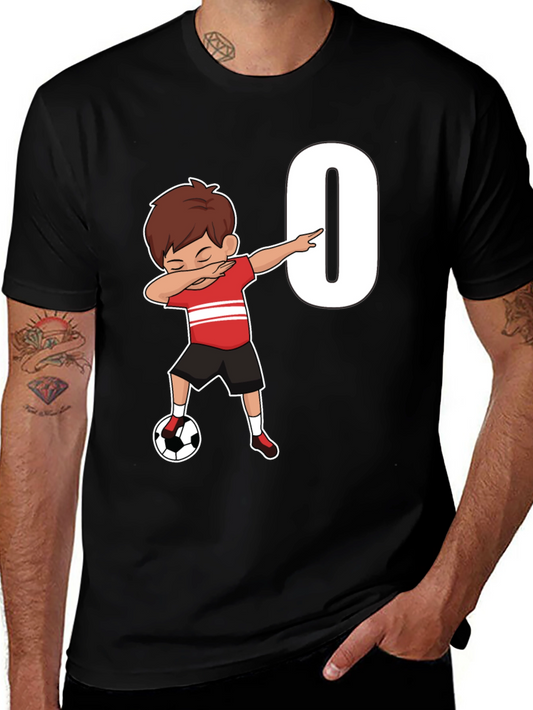 Soccer Birthday T-Shirt - Number 0