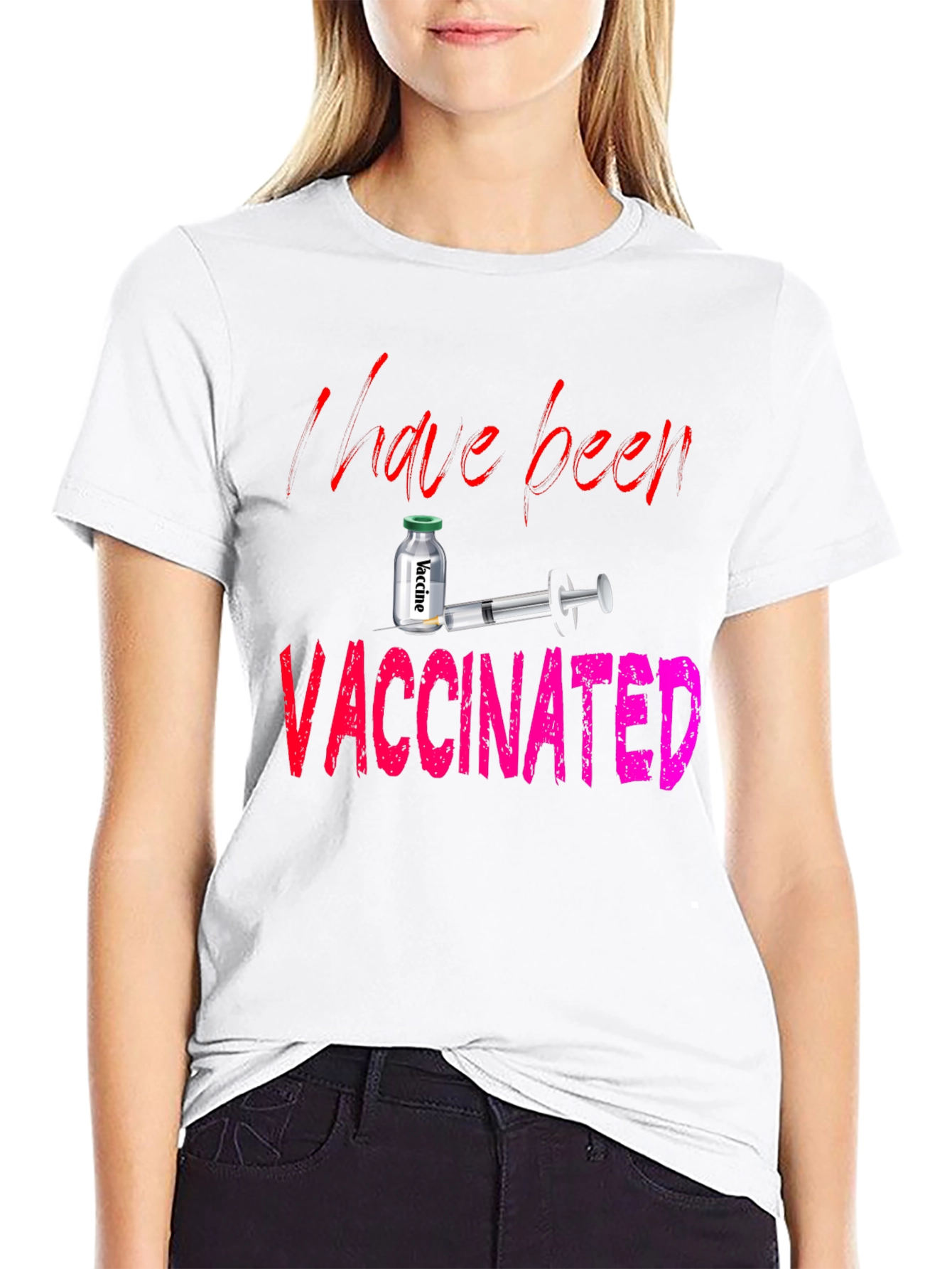 Vaccinated T-Shirt - Show Your Support!