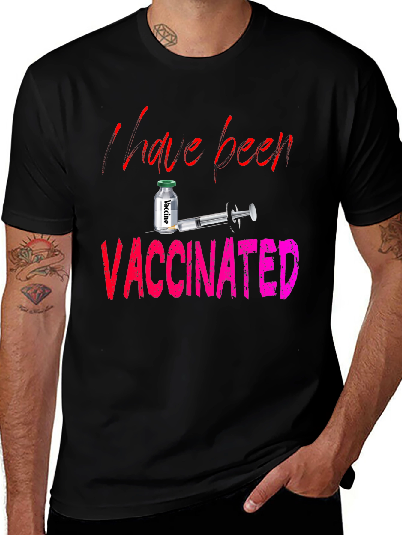 Vaccinated T-Shirt - Show Your Support!