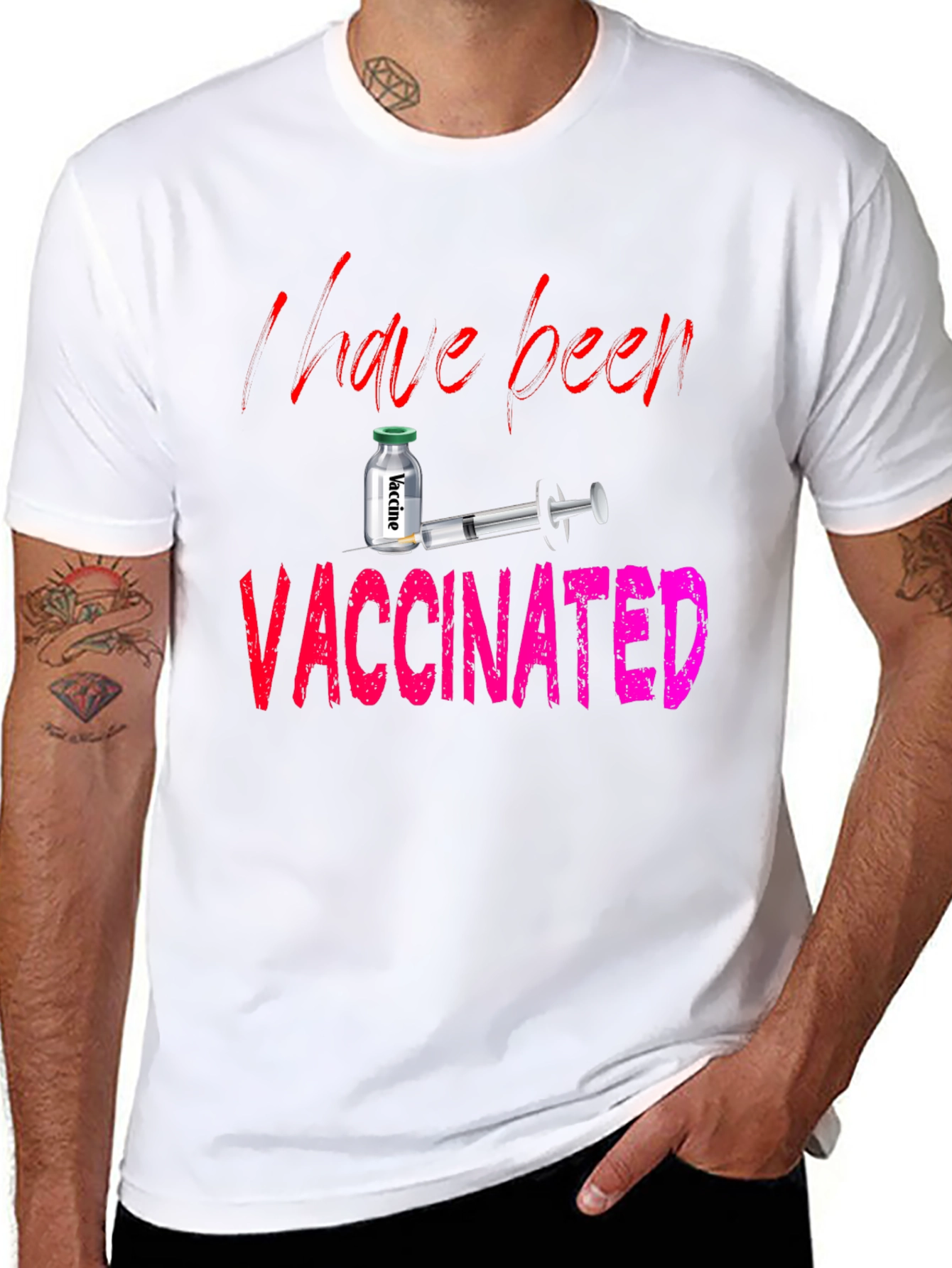 Vaccinated T-Shirt - Show Your Support!
