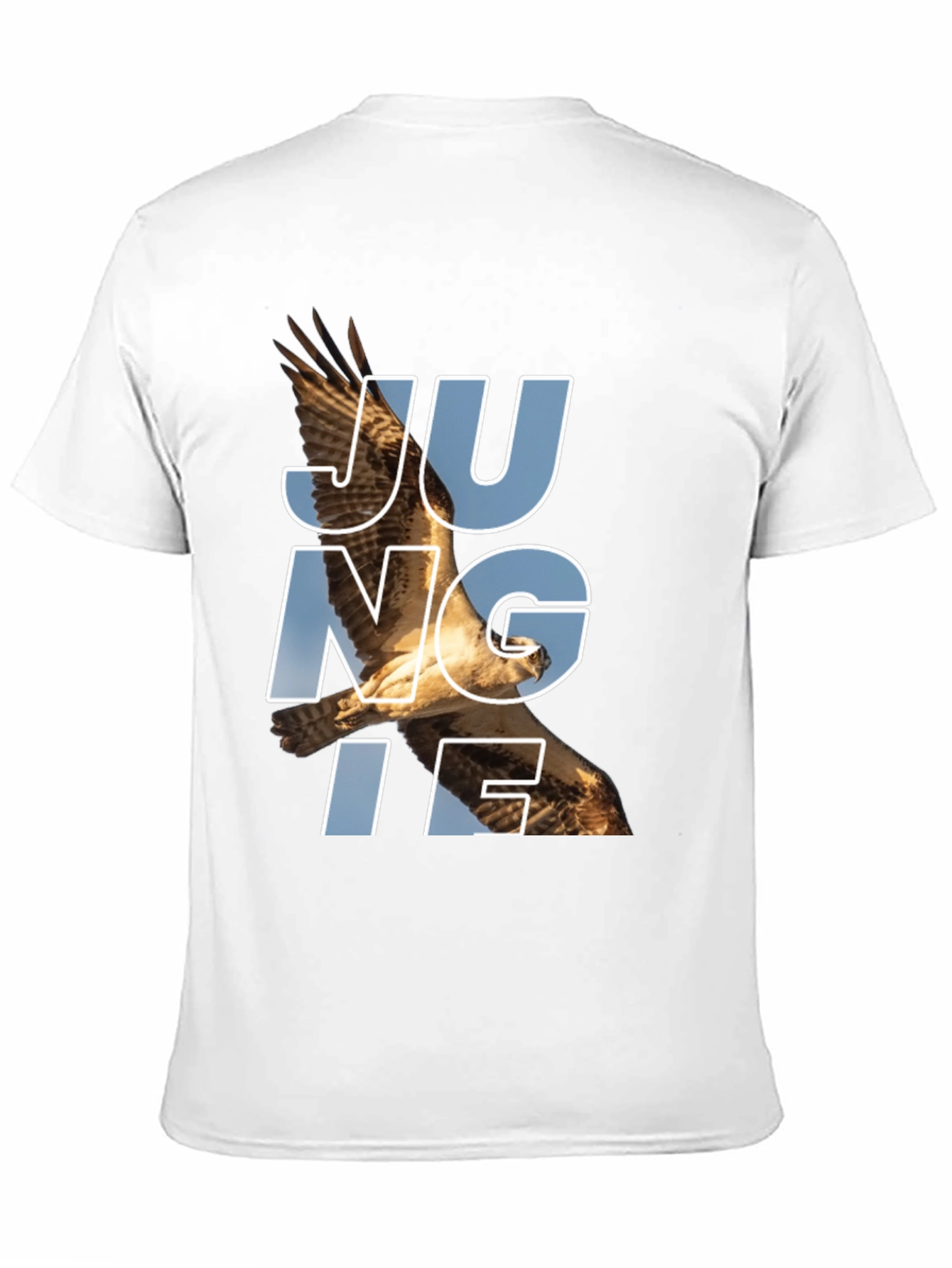 JUNGLE Eagle Graphic T-Shirt - Black