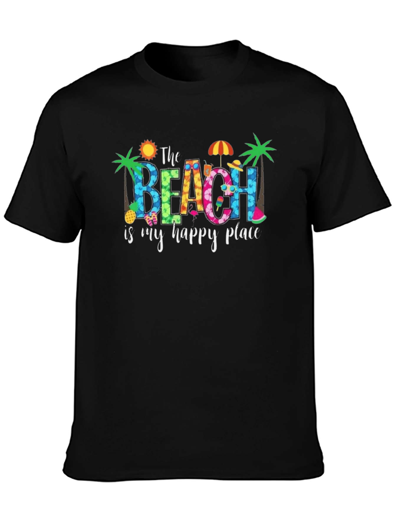 Beach Happy Place Graphic Tee