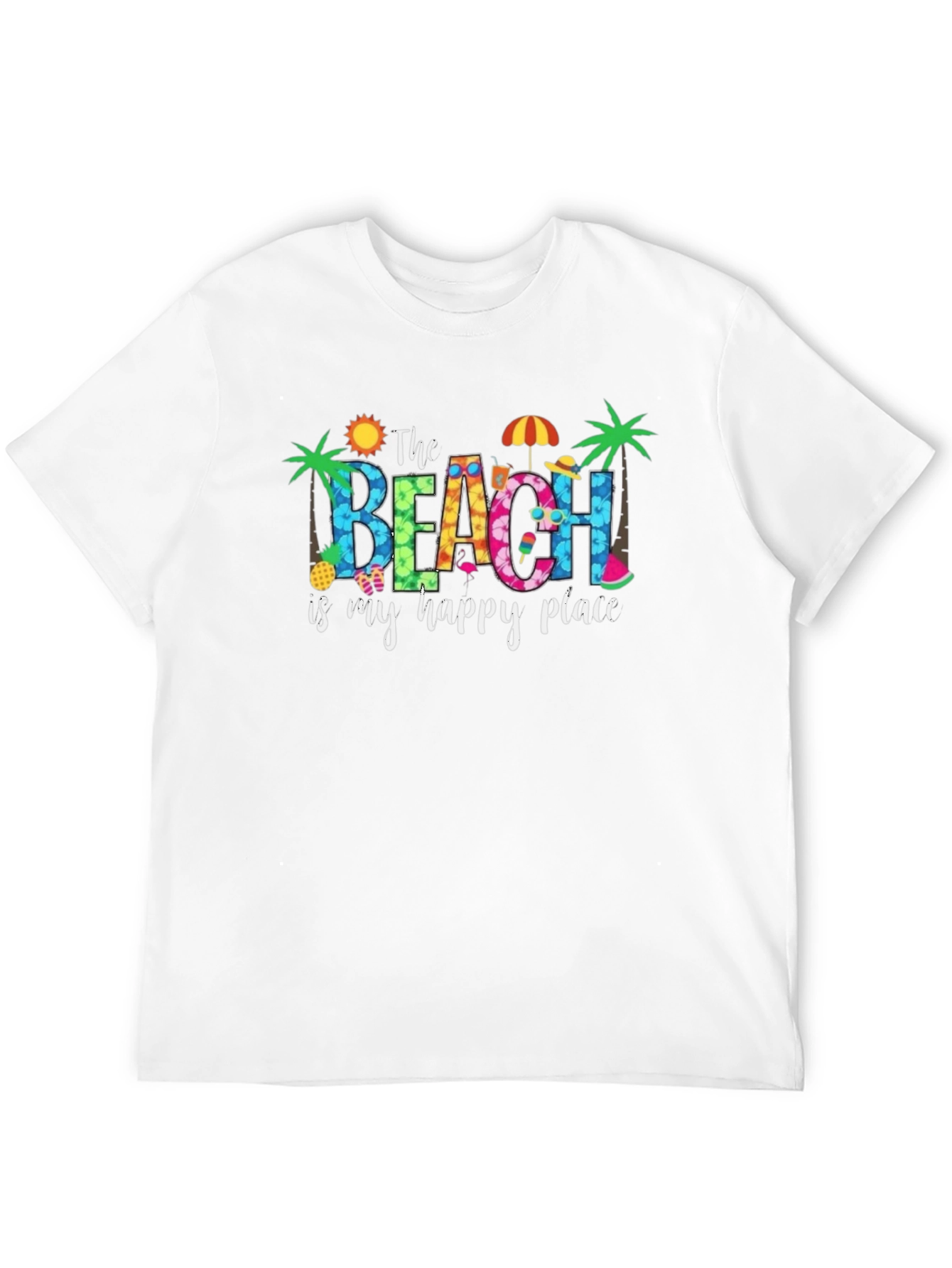 Beach Happy Place Graphic Tee