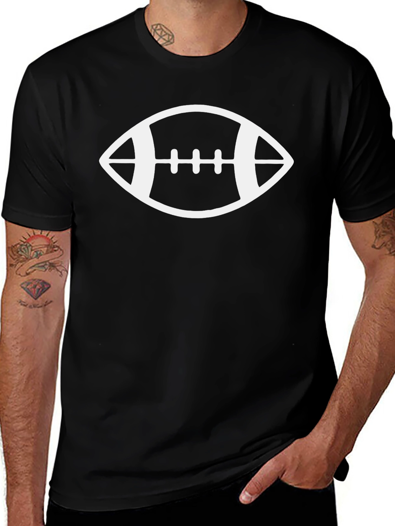 Football Graphic Tee - Classic Comfort