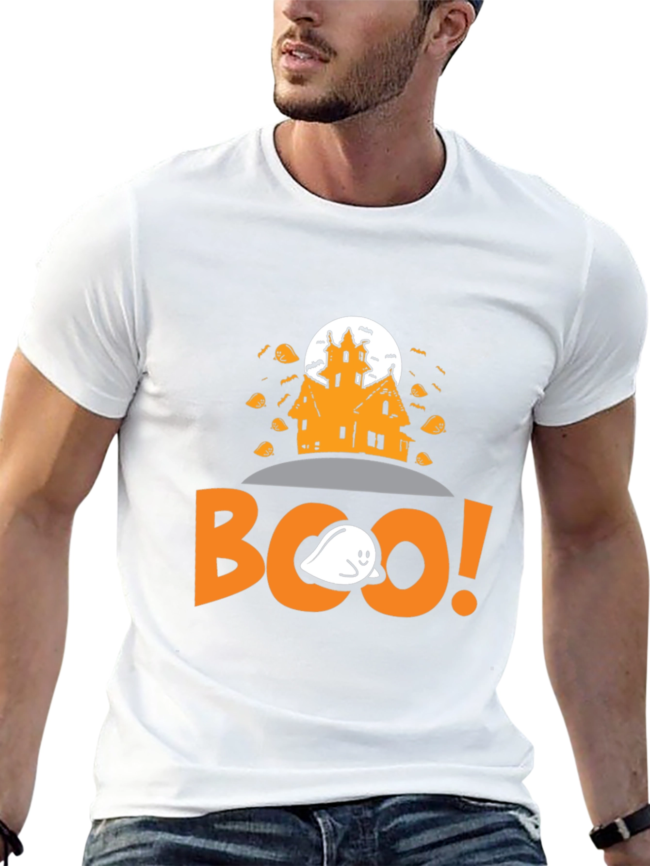 Halloween Boo Ghost T-Shirt