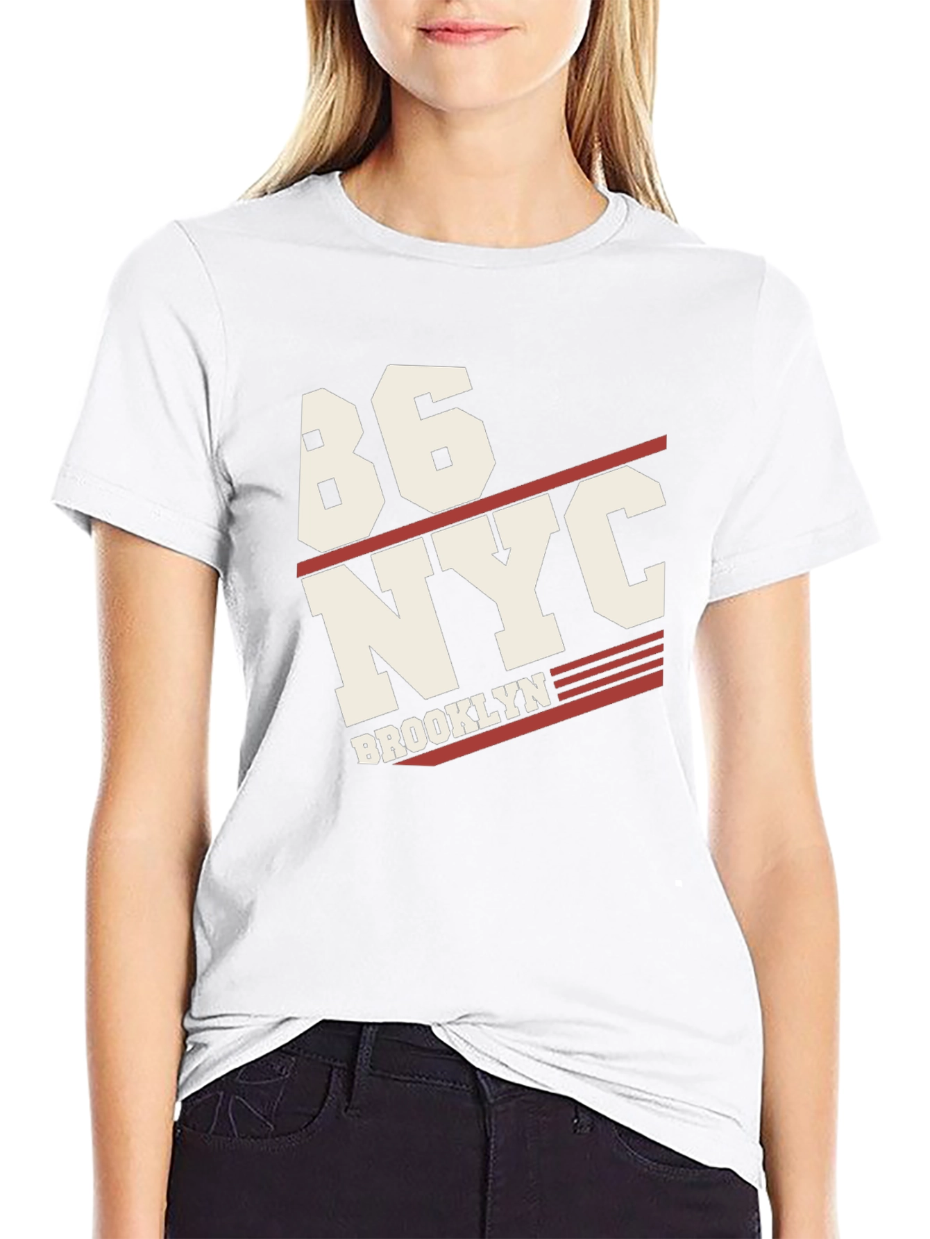 86 NYC Brooklyn Graphic T-Shirt