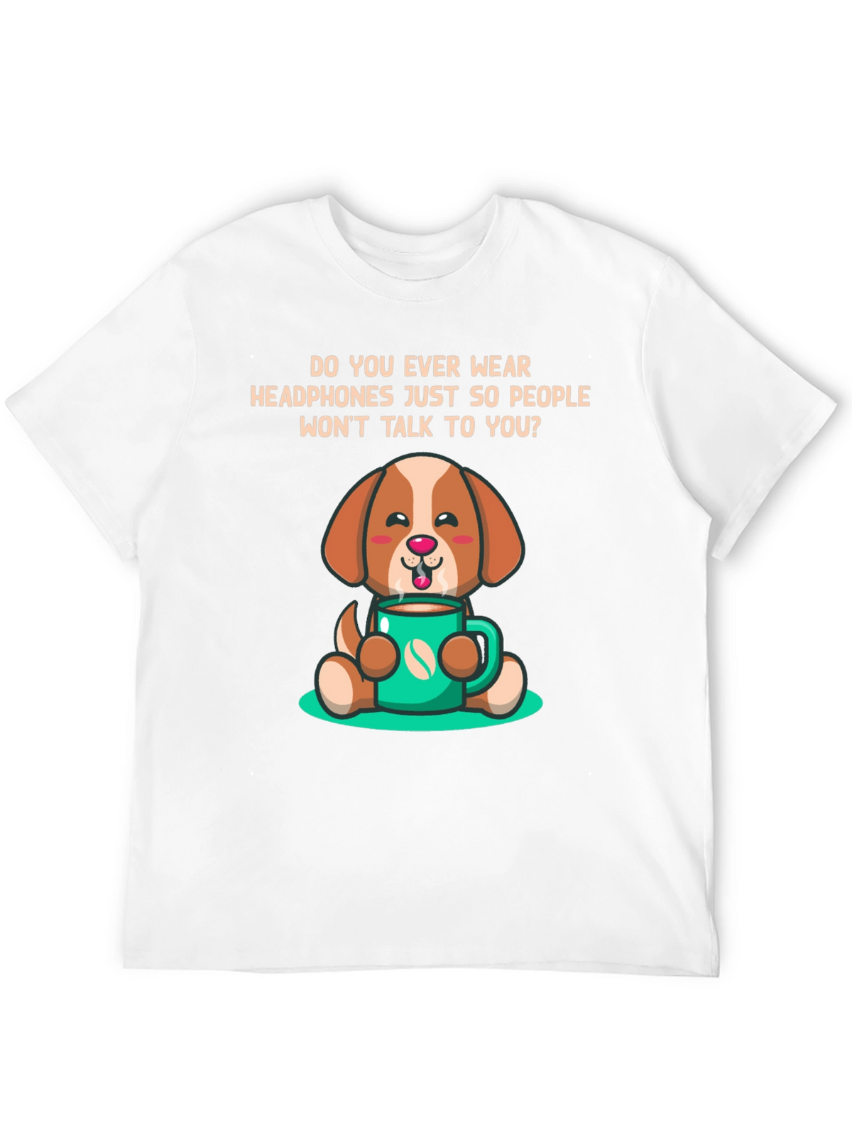Dog Lover Coffee T-Shirt - Funny Introvert Tee