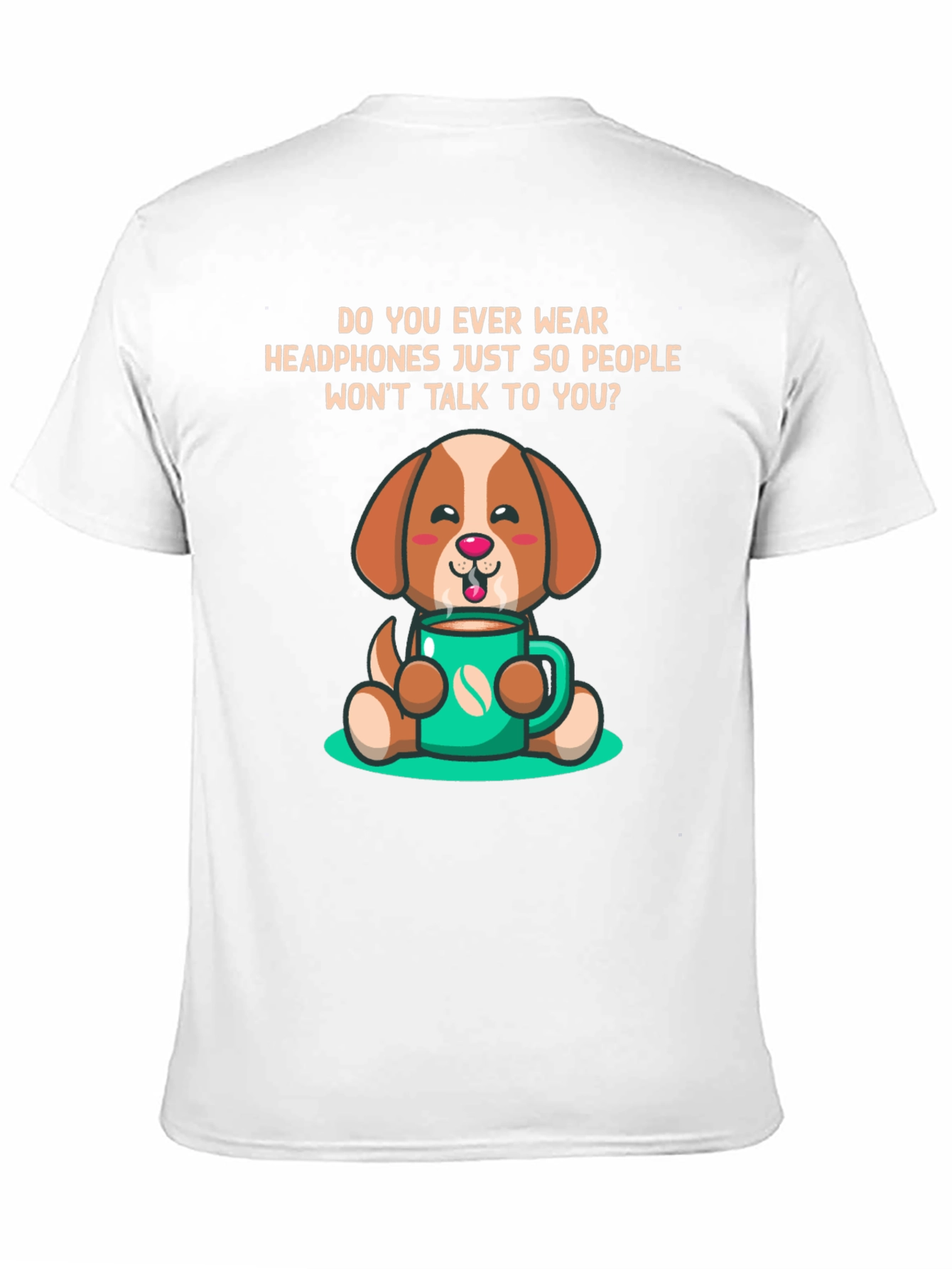 Dog Lover Coffee T-Shirt - Funny Introvert Tee