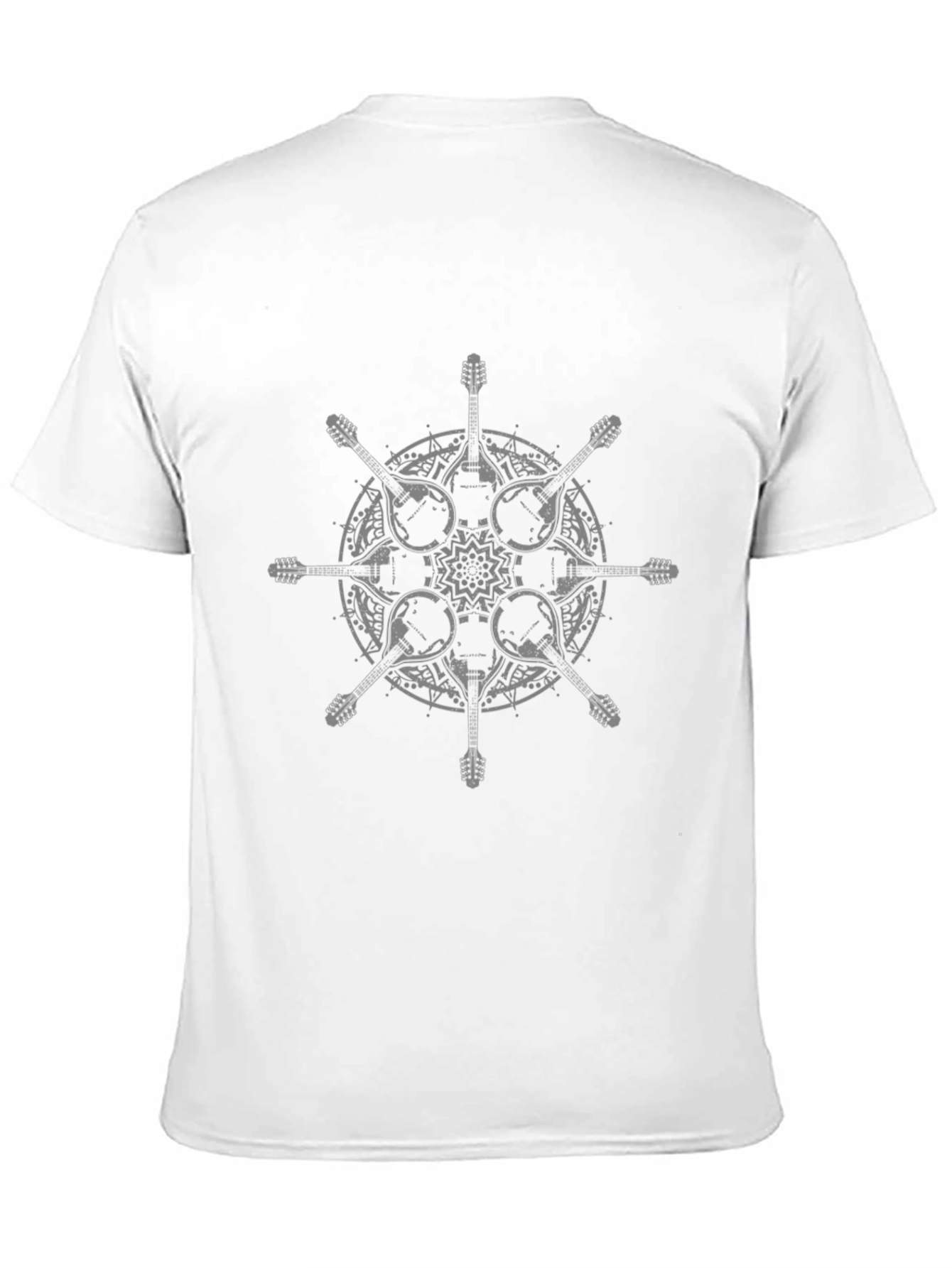 Mandolin Mandala Graphic Tee - Stylish & Unique!