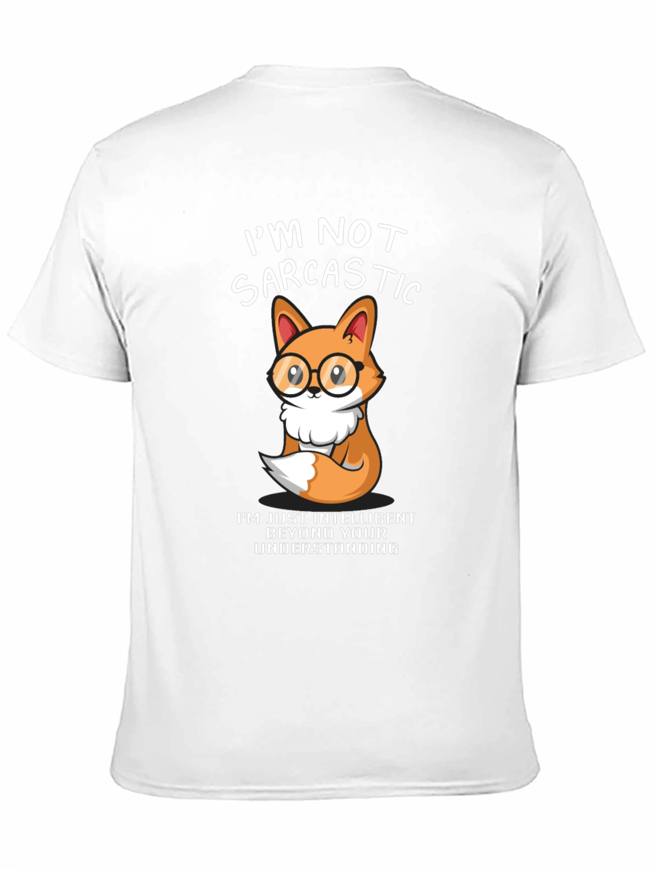 Sarcastic Fox Graphic T-Shirt