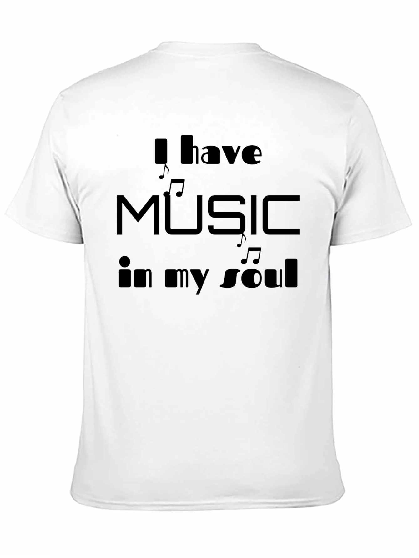 Music in My Soul Black Graphic Tee