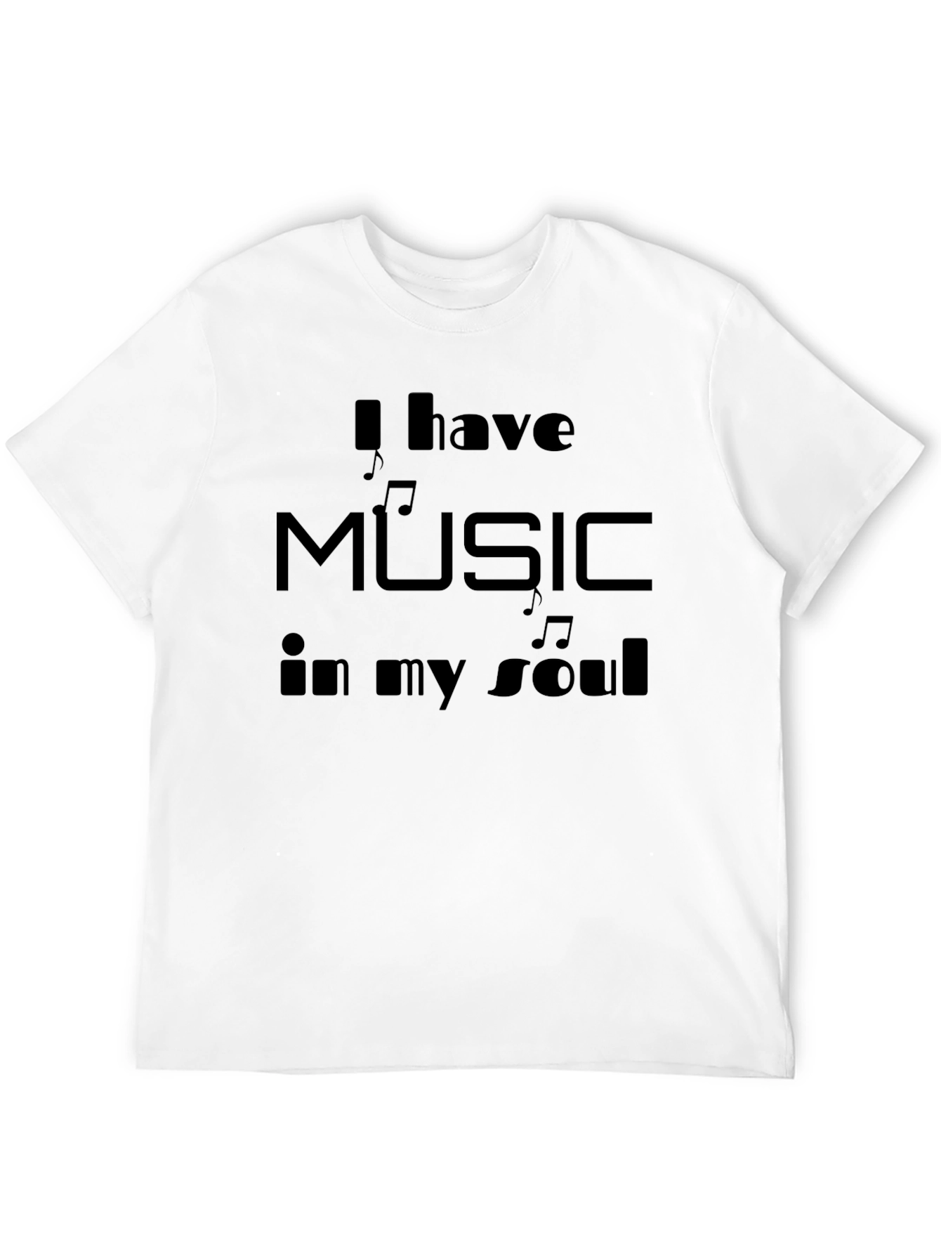 Music in My Soul Black Graphic Tee