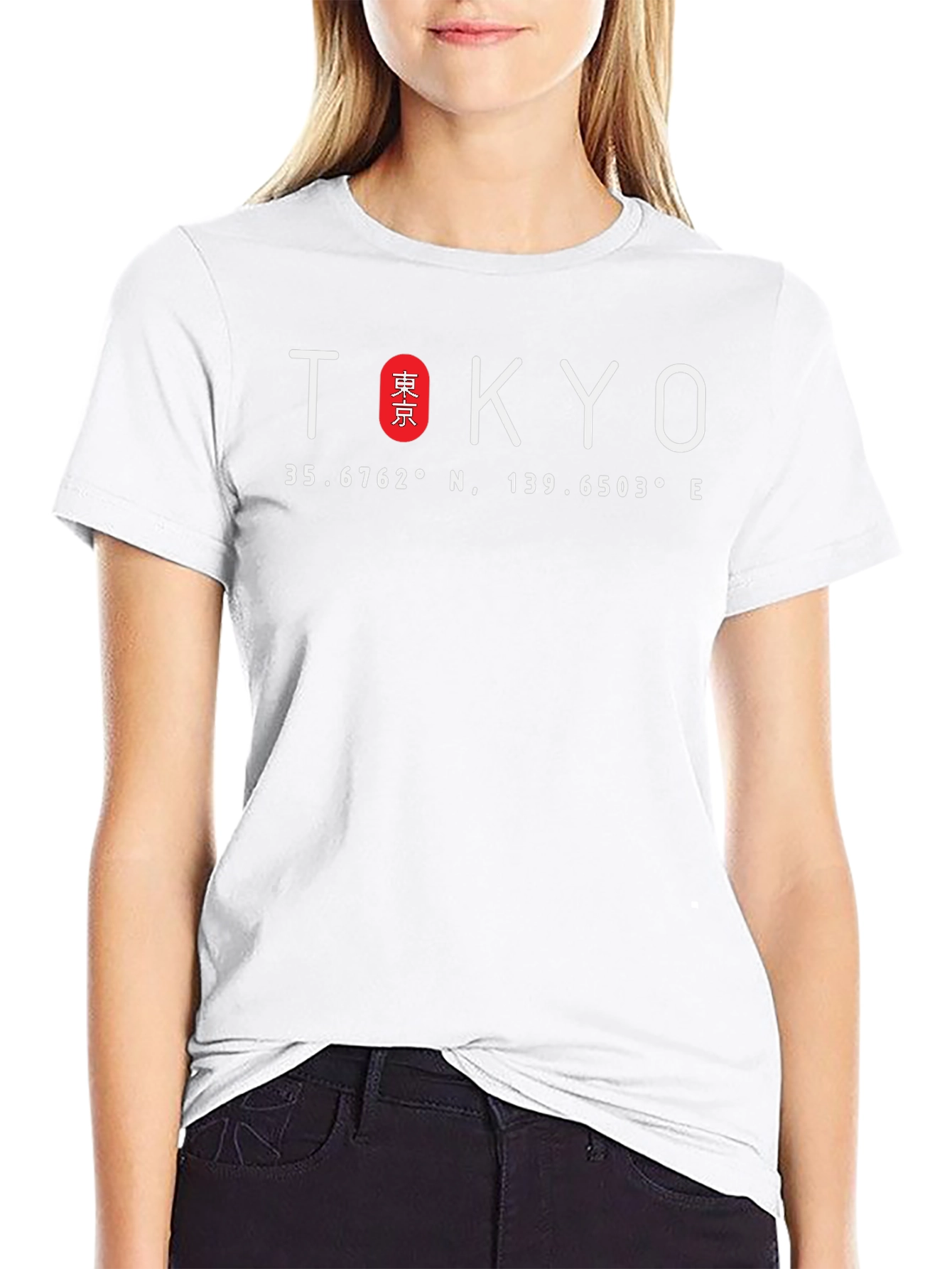 Tokyo Coordinates Graphic Tee
