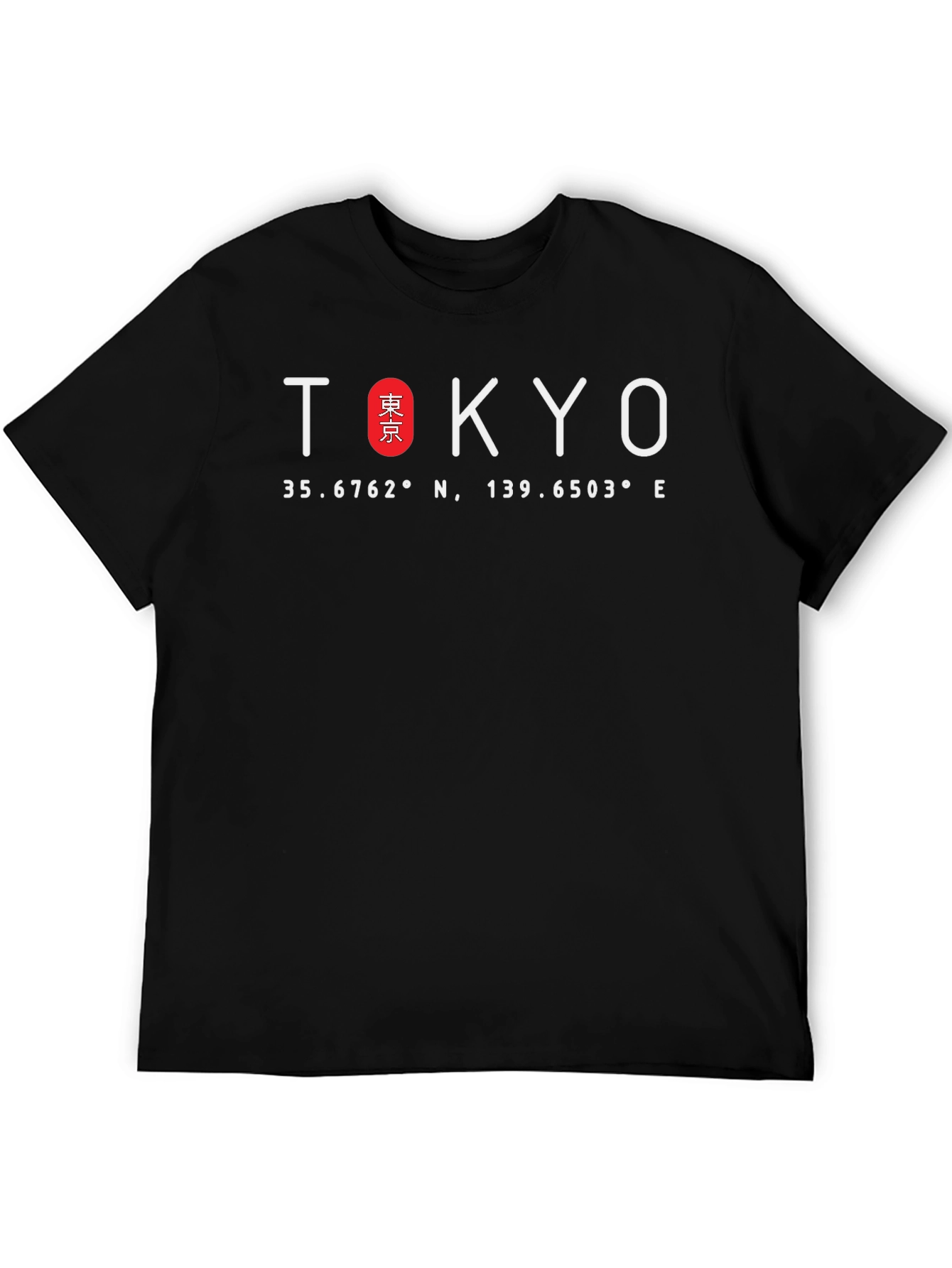Tokyo Coordinates Graphic Tee