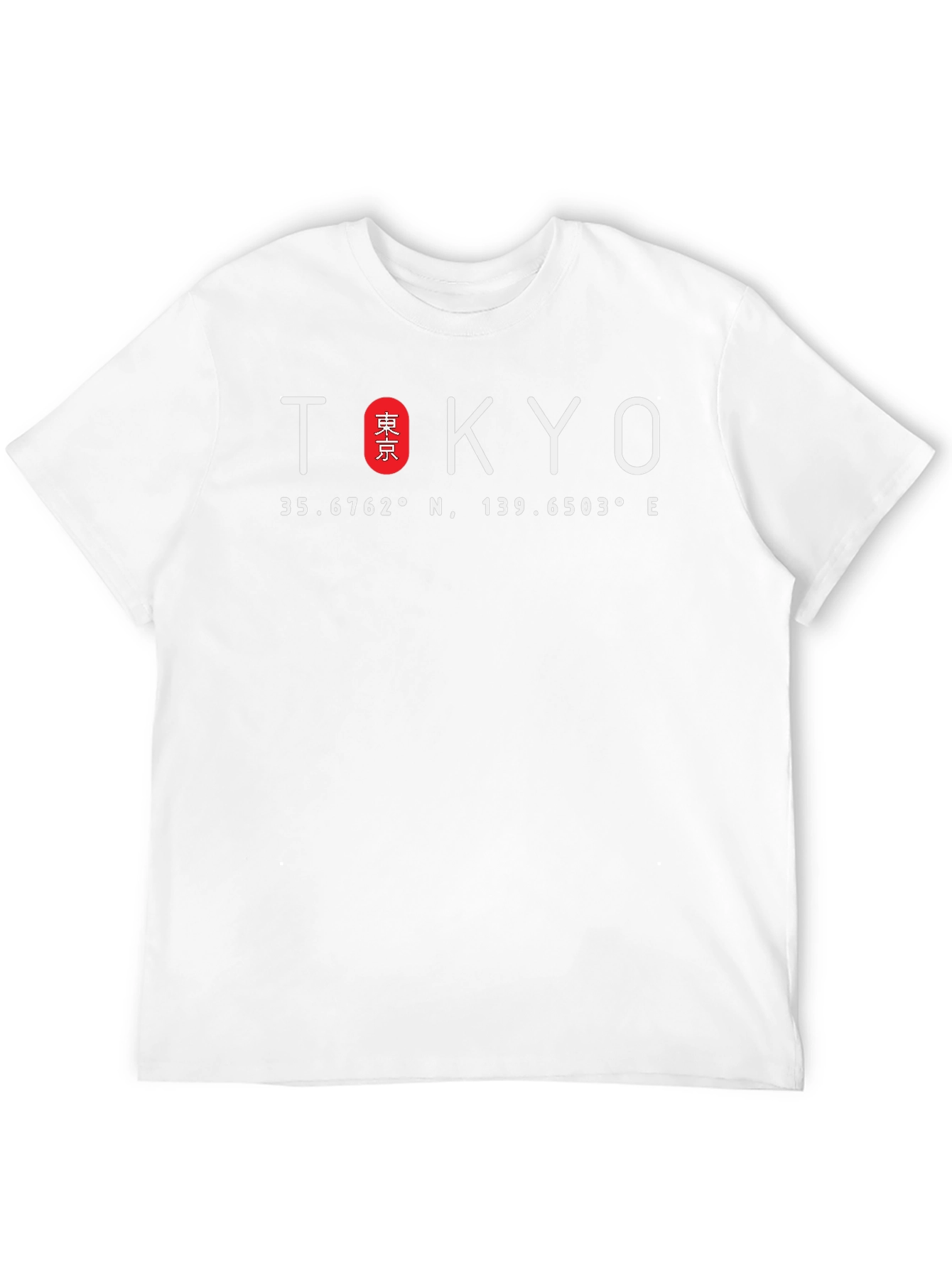 Tokyo Coordinates Graphic Tee