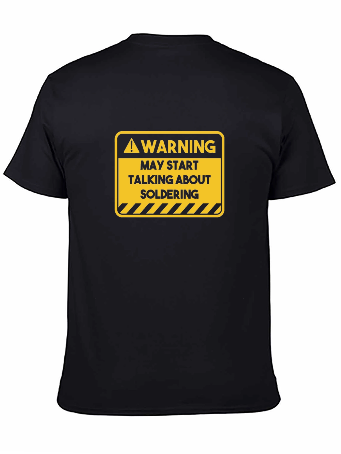 Warning Soldering T-Shirt - Funny Hobby Tee