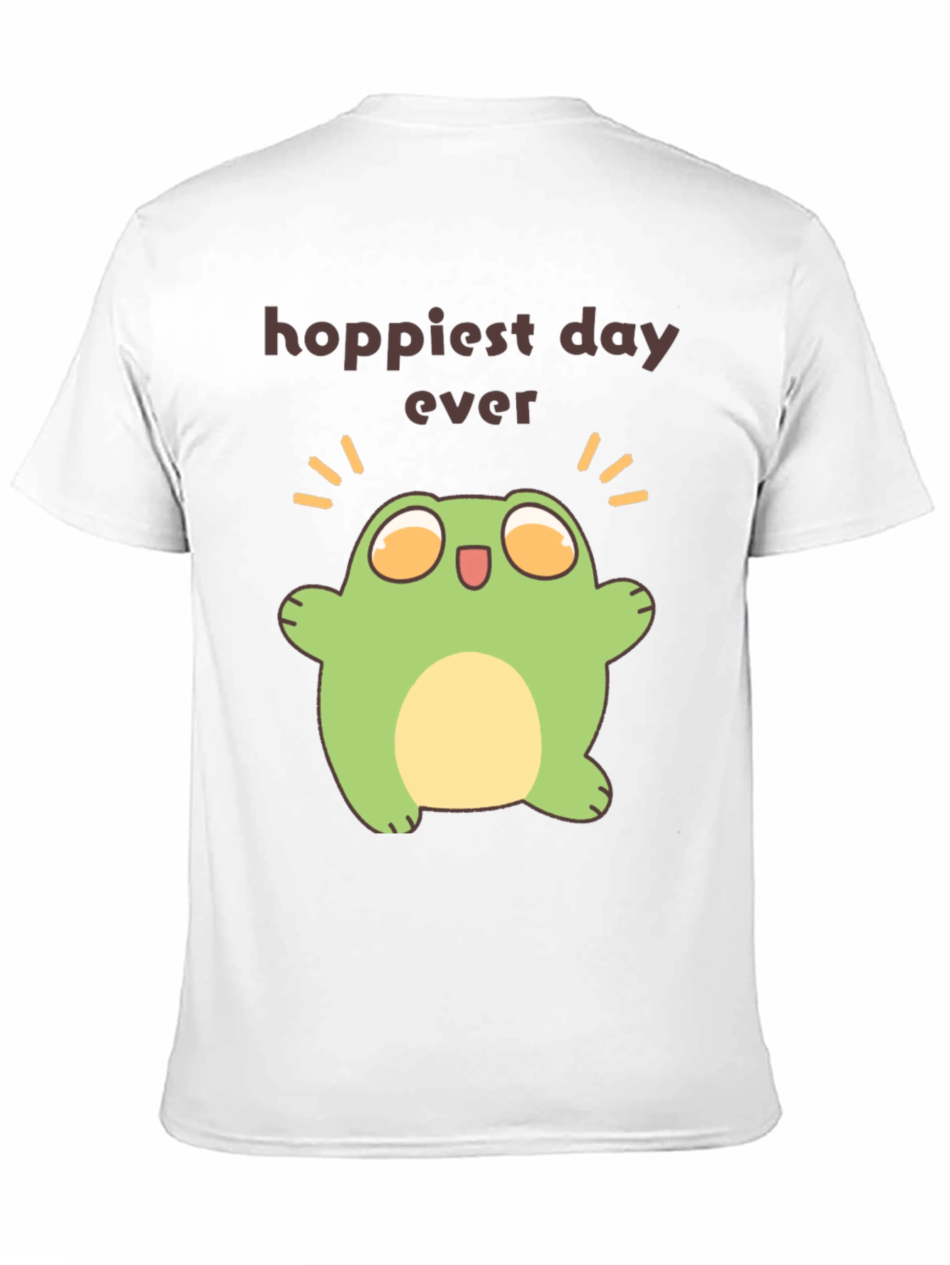 Hoppiest Day Ever Frog T-Shirt - Black
