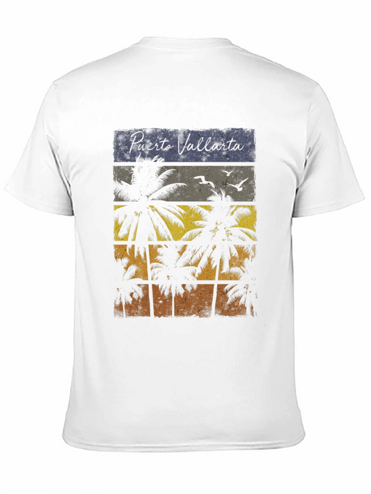 Puerto Vallarta Palm Tree T-Shirt