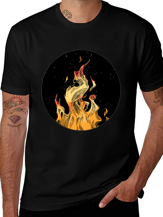 Fiery Black T-Shirt