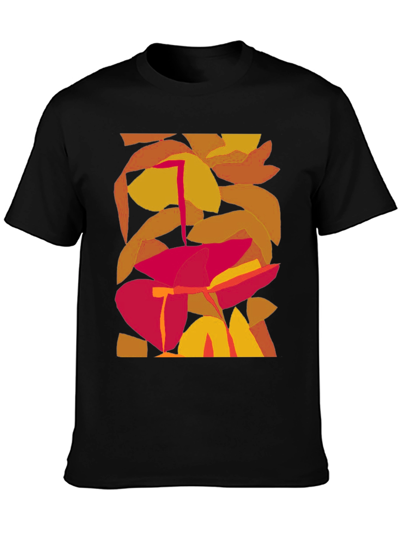 Abstract Art Graphic Tee - Modern Design