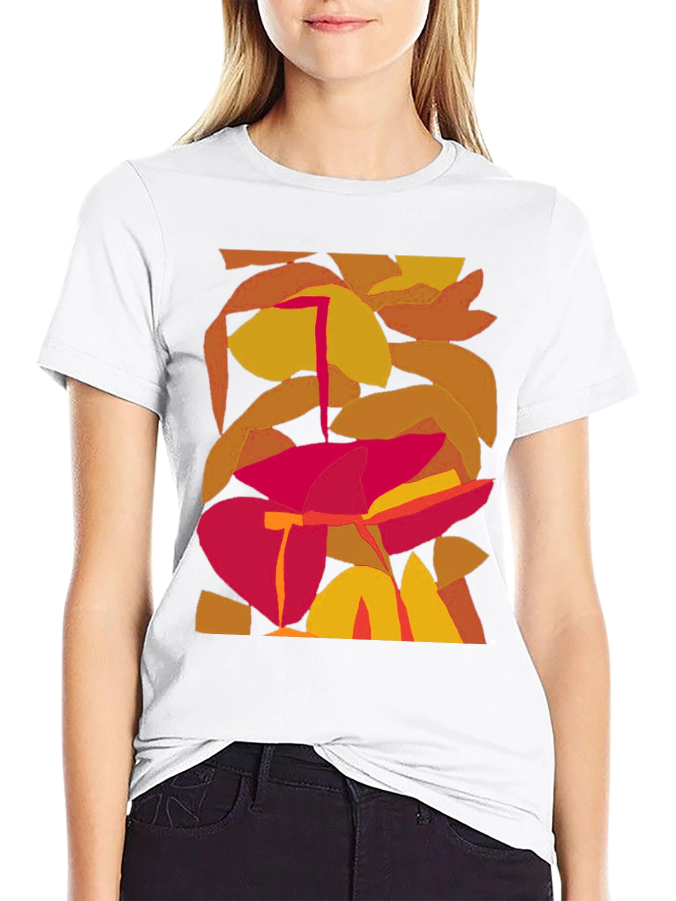 Abstract Art Graphic Tee - Modern Design