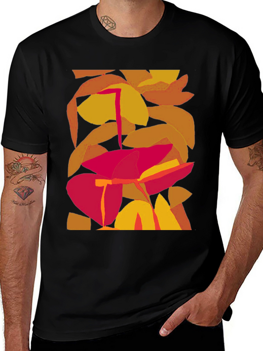 Abstract Art Graphic Tee - Modern Design