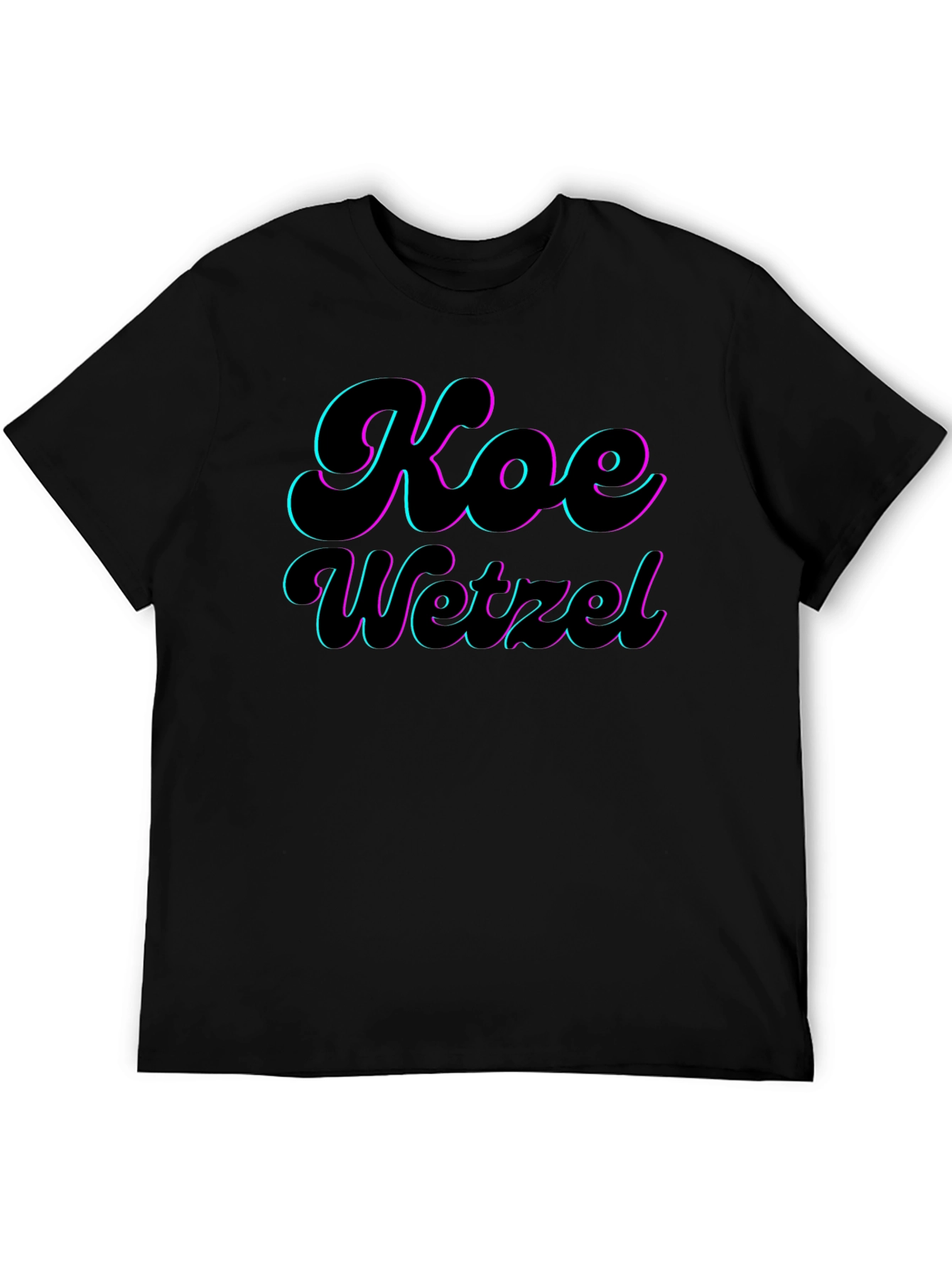 Koe Wetzel Graphic T-Shirt Black