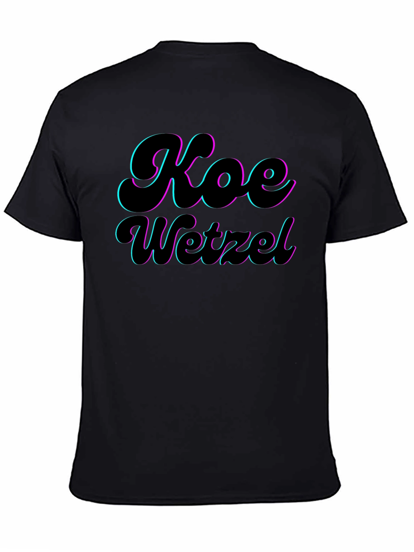 Koe Wetzel Graphic T-Shirt Black