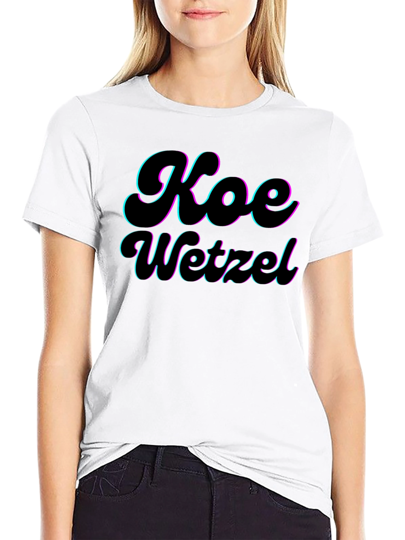 Koe Wetzel Graphic T-Shirt Black