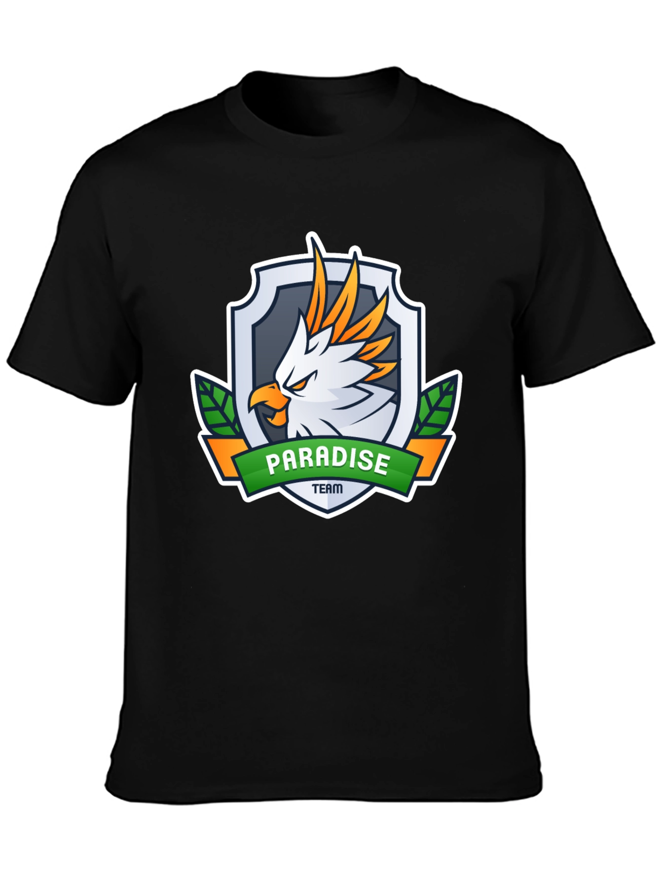 Paradise Team Graphic Tee - Black Short Sleeve