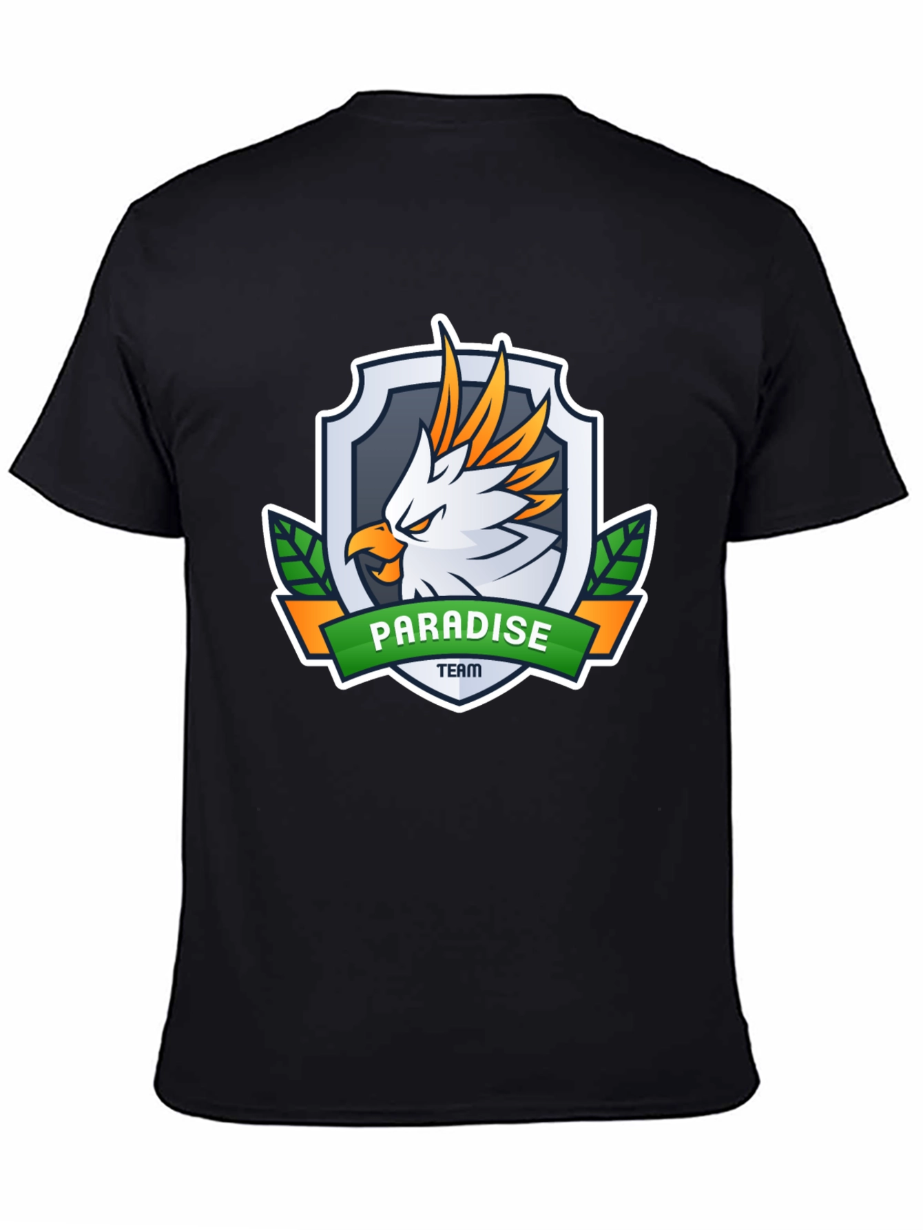 Paradise Team Graphic Tee - Black Short Sleeve
