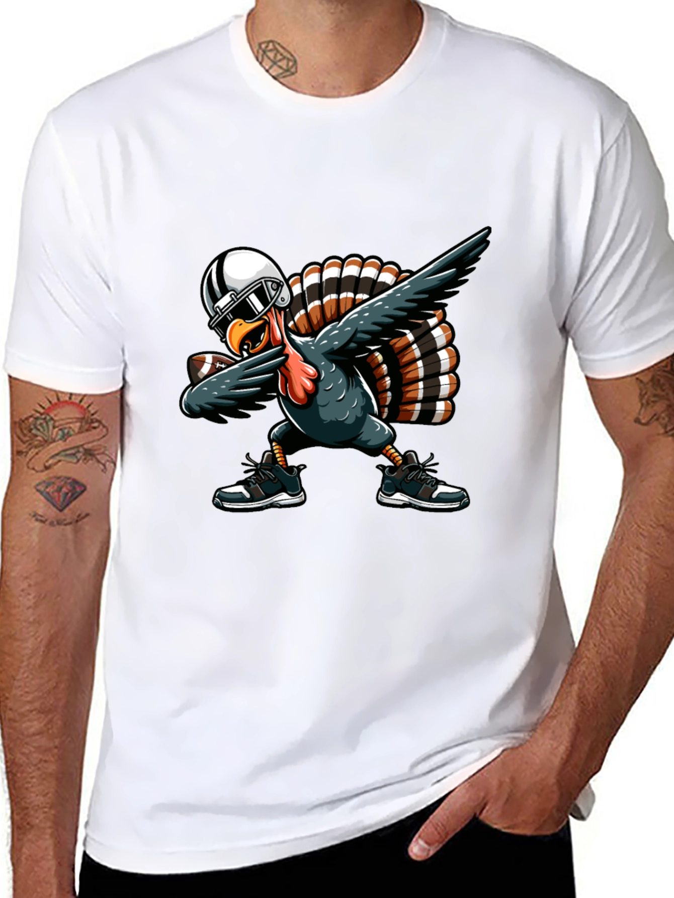 Football Turkey Dab T-Shirt