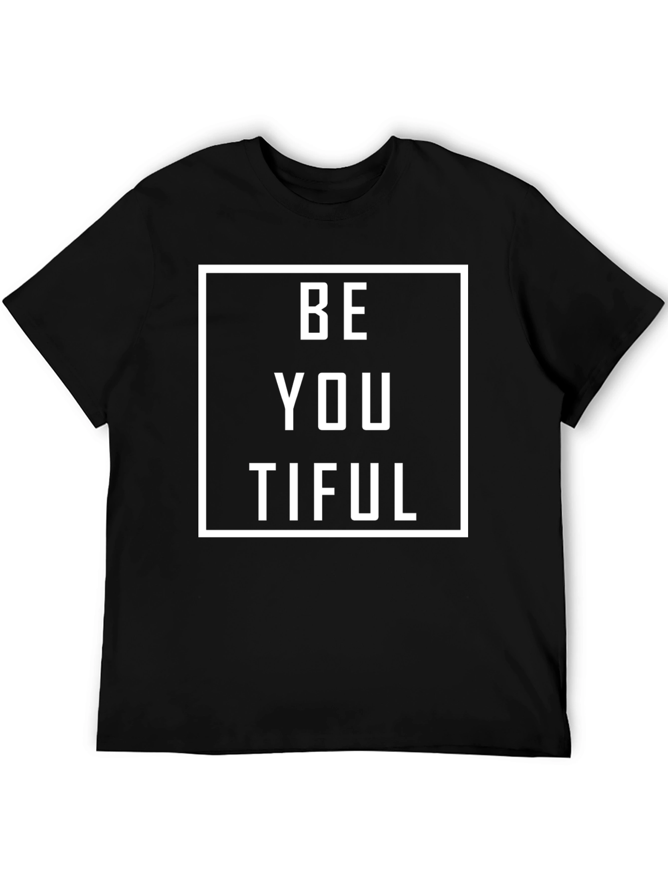 BeYOUtiful Black Graphic Tee