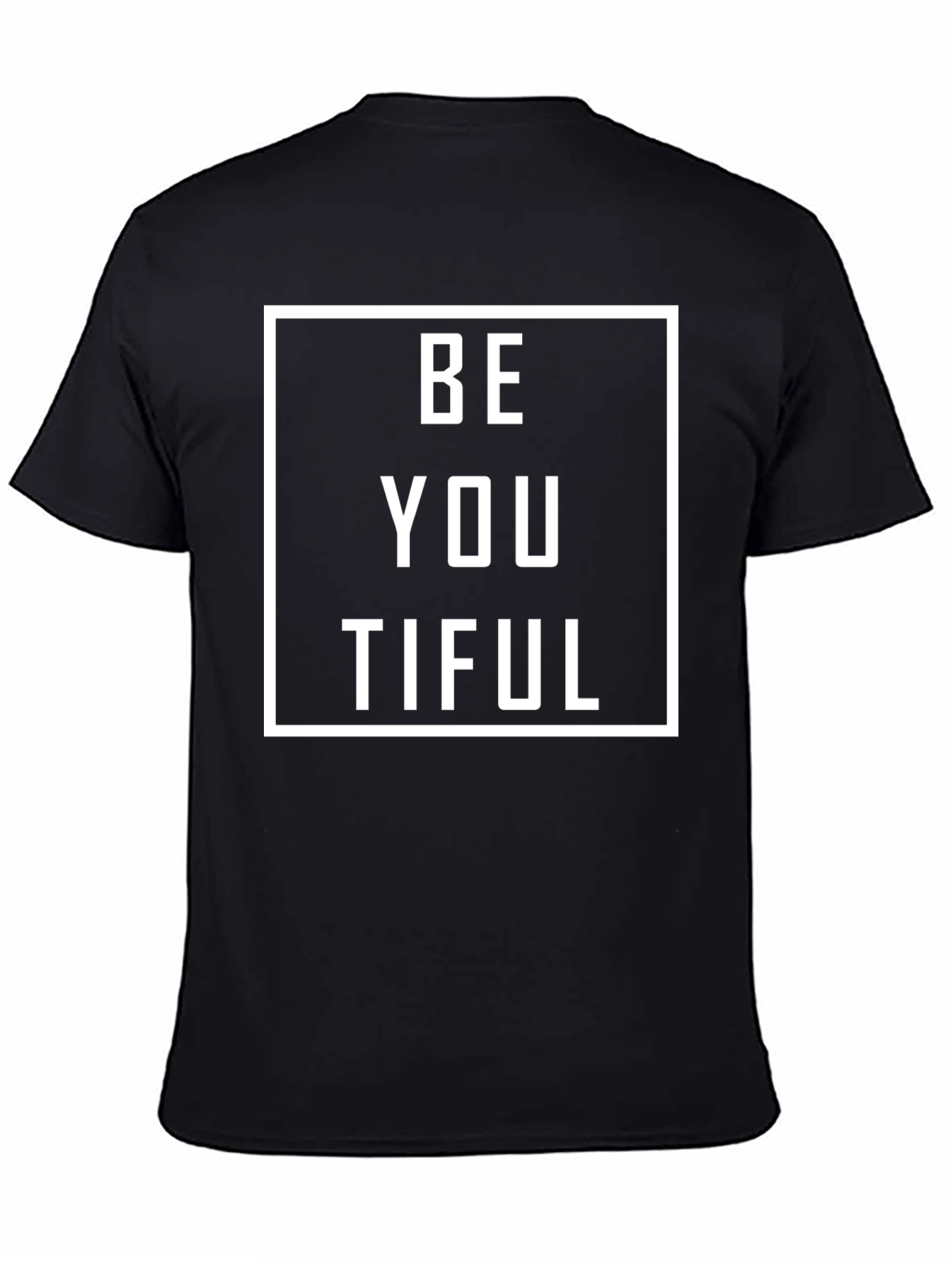 BeYOUtiful Black Graphic Tee
