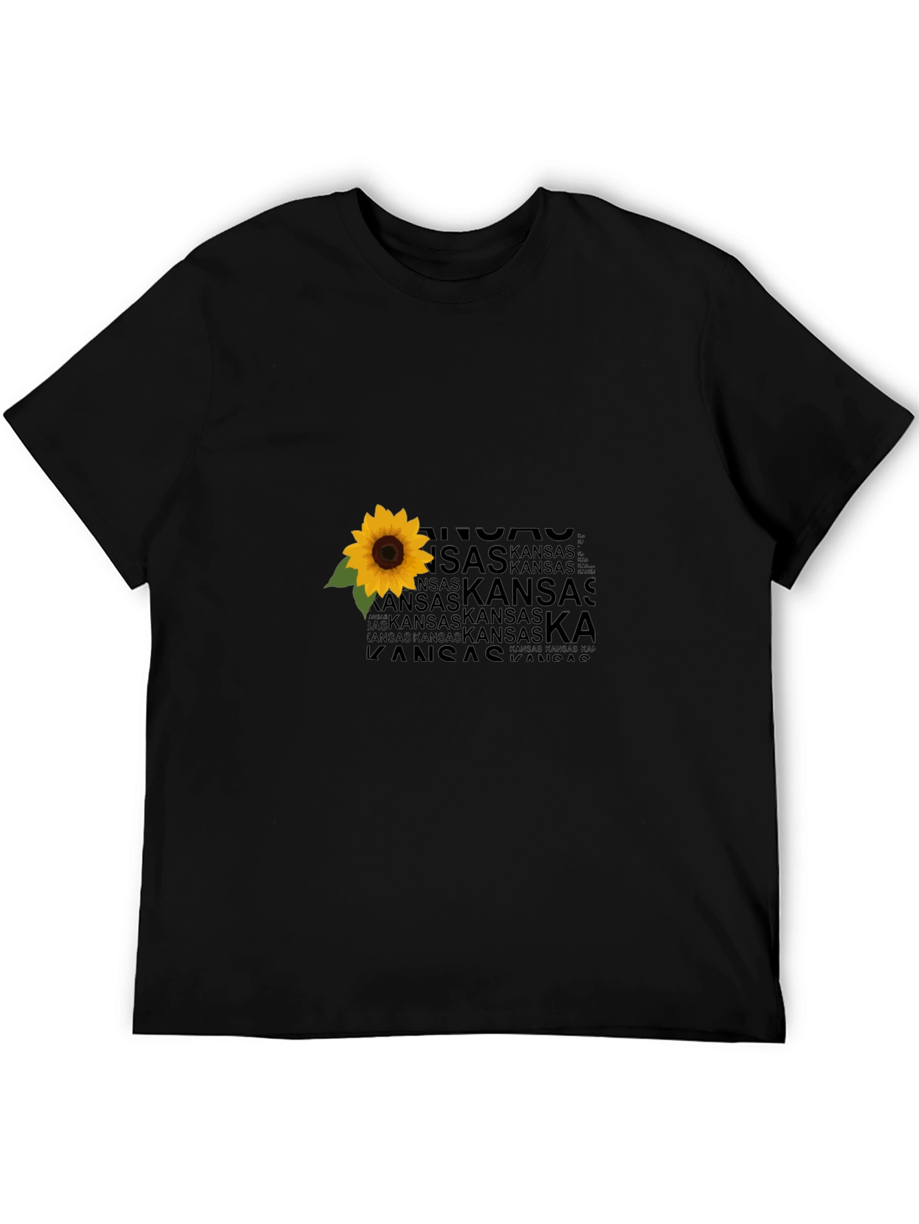 Kansas Sunflower Graphic T-Shirt
