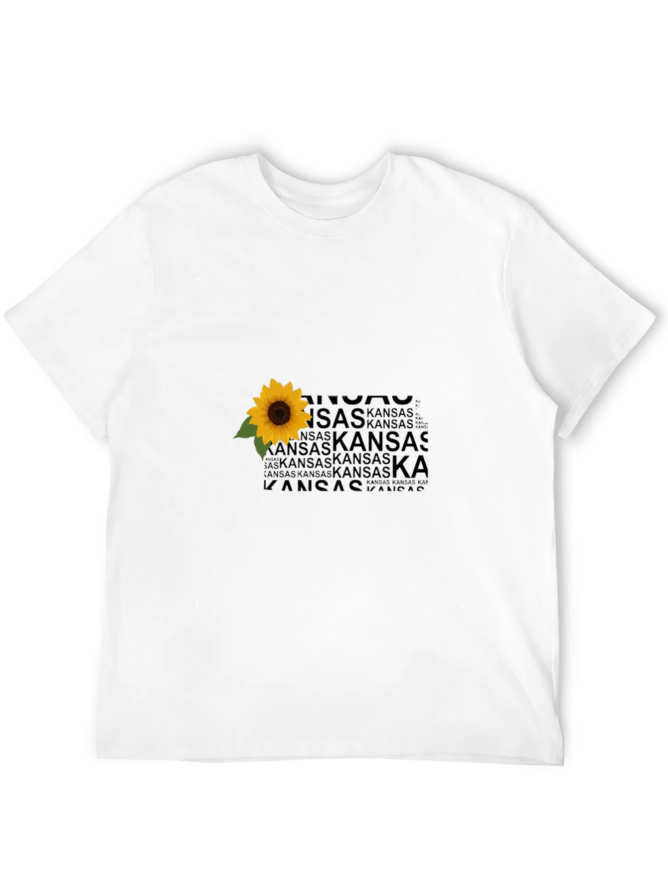 Kansas Sunflower Graphic T-Shirt