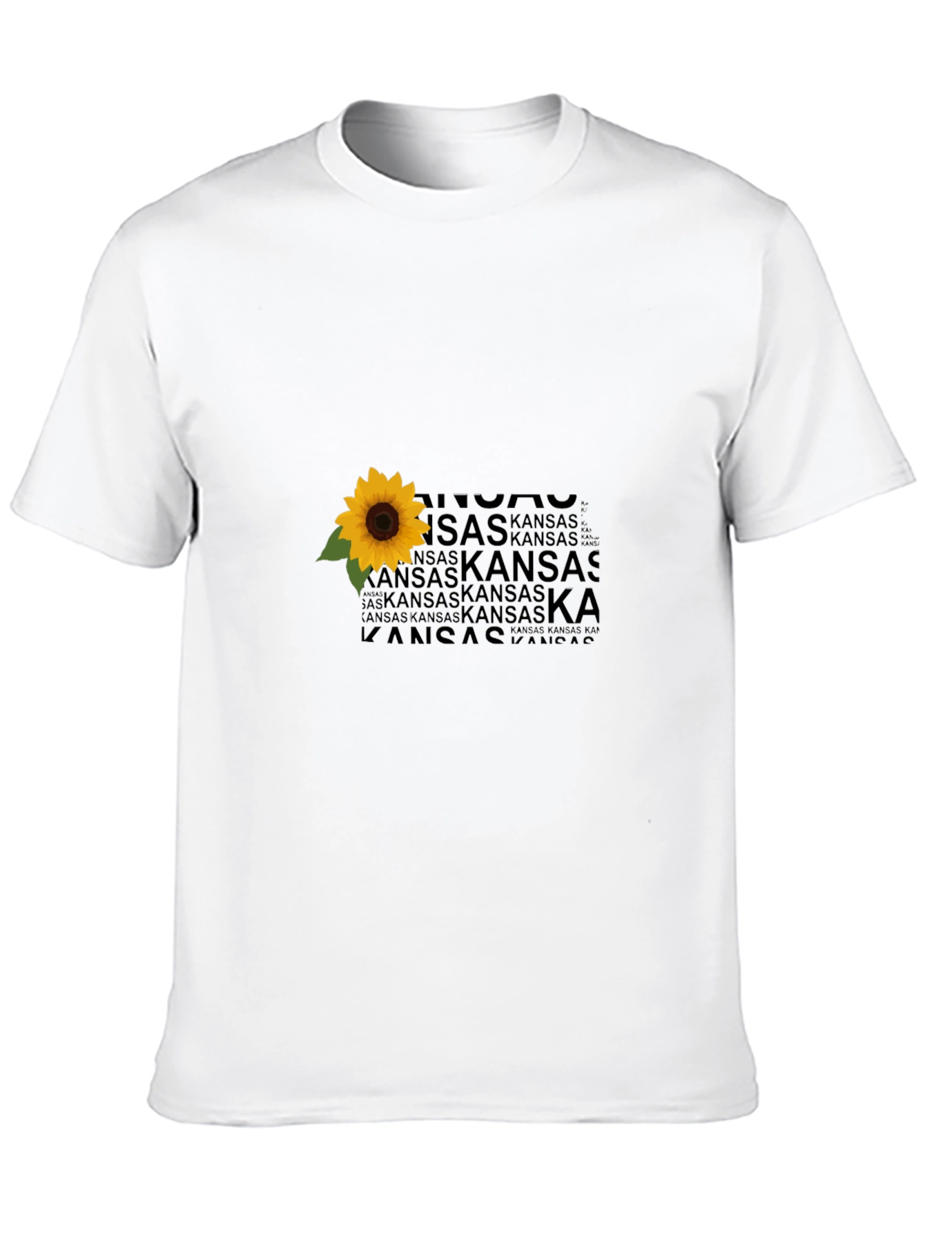 Kansas Sunflower Graphic T-Shirt