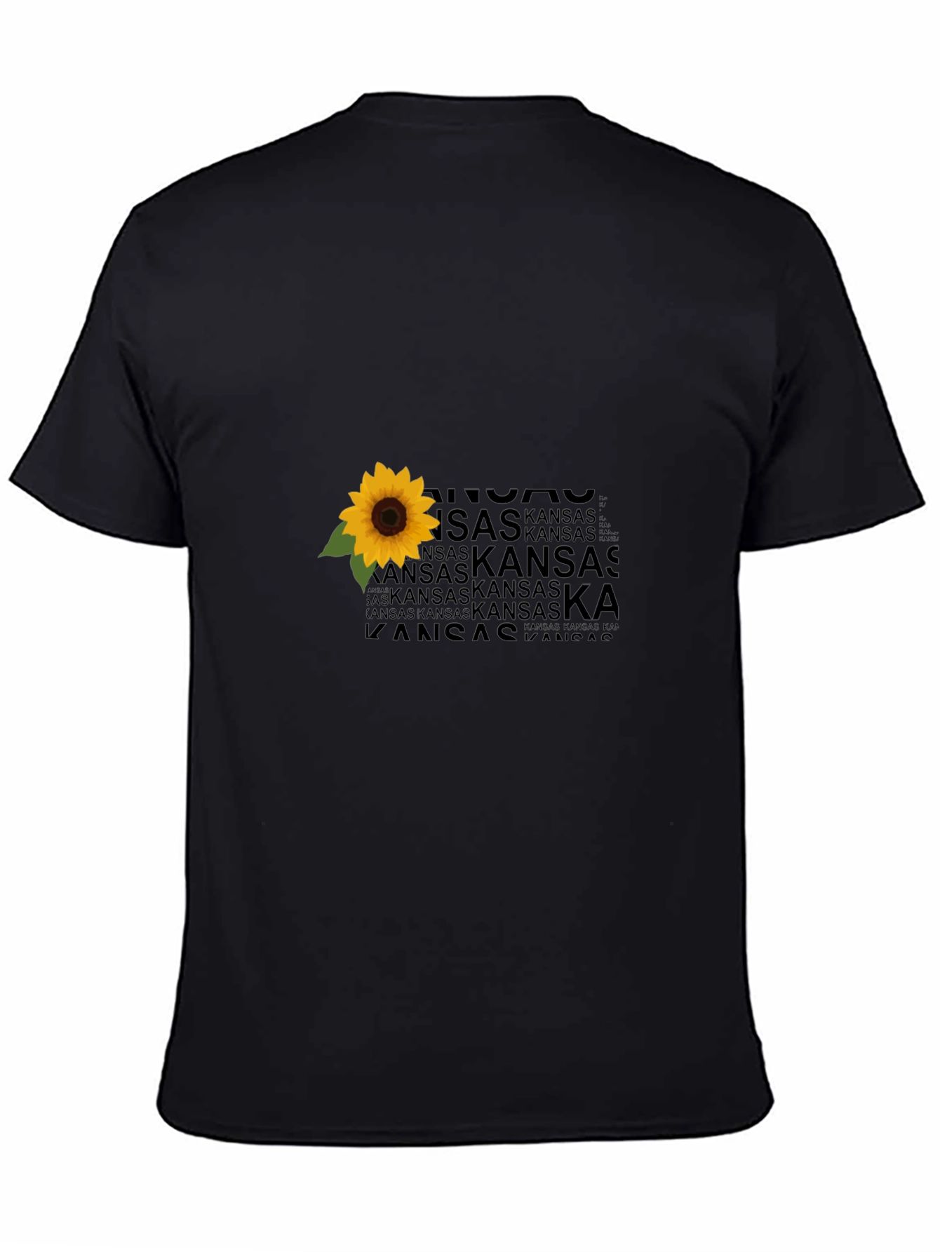 Kansas Sunflower Graphic T-Shirt