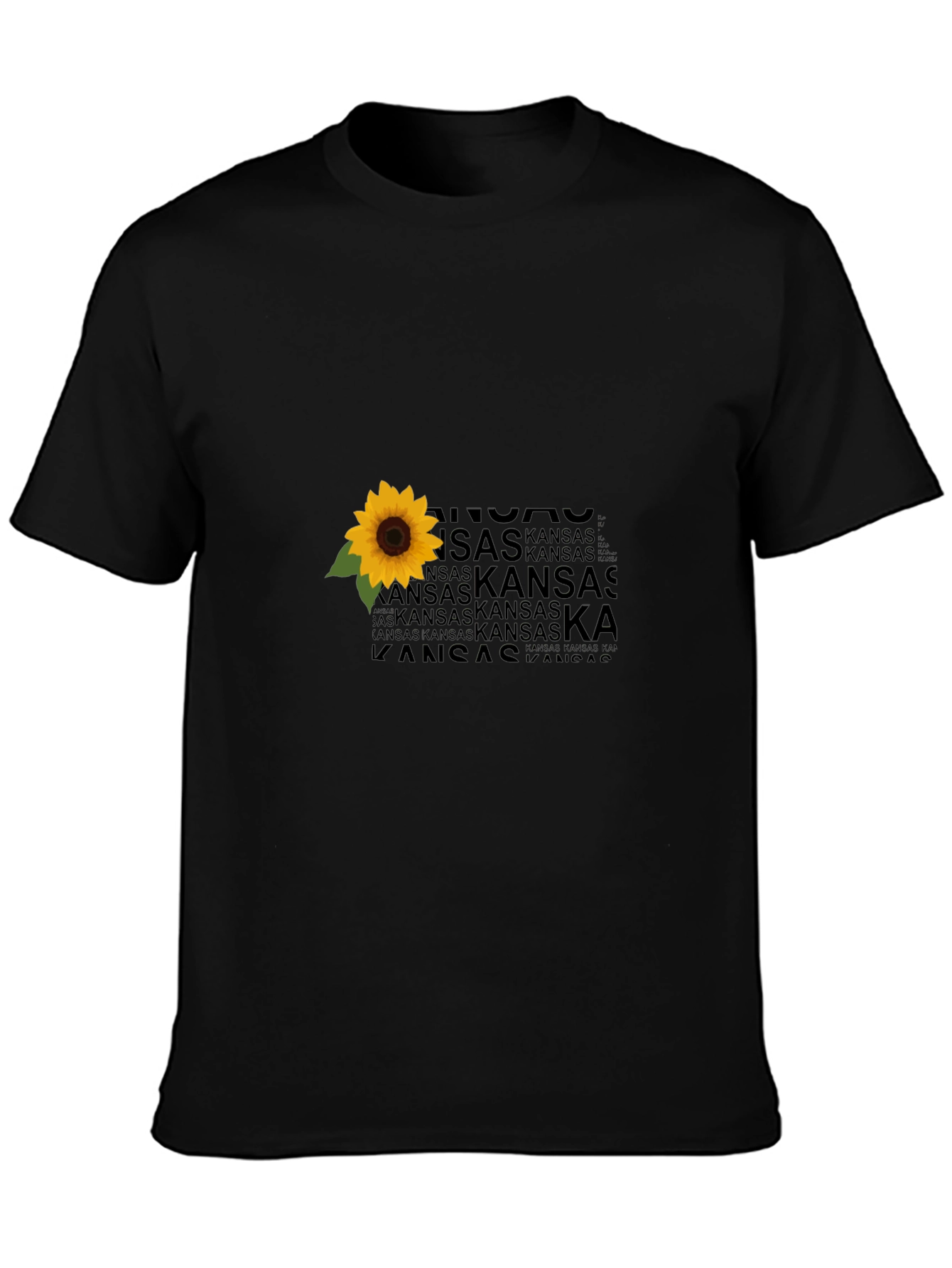 Kansas Sunflower Graphic T-Shirt