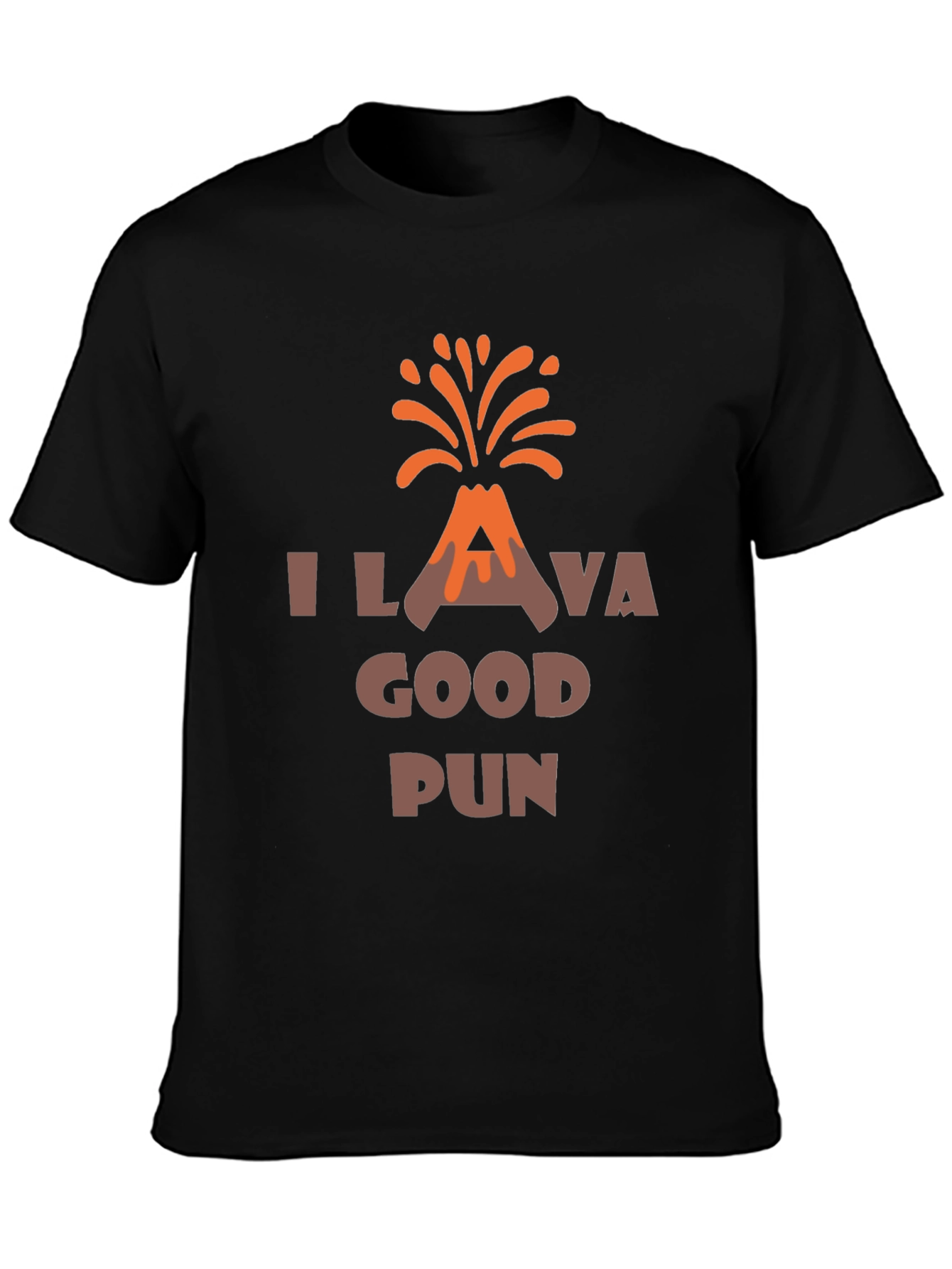 I Lava Good Pun Funny Graphic Tee