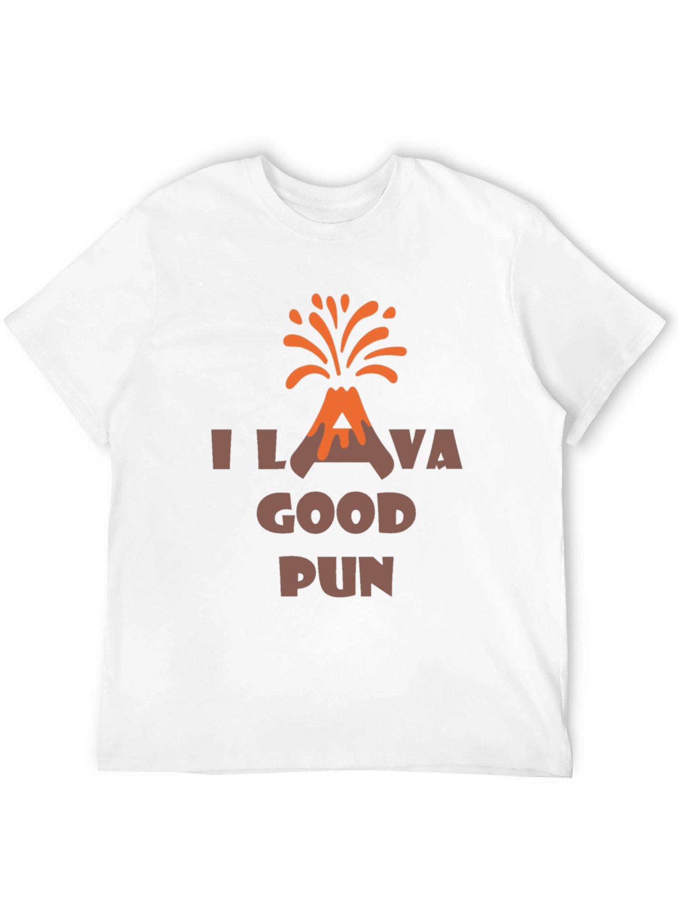 I Lava Good Pun Funny Graphic Tee