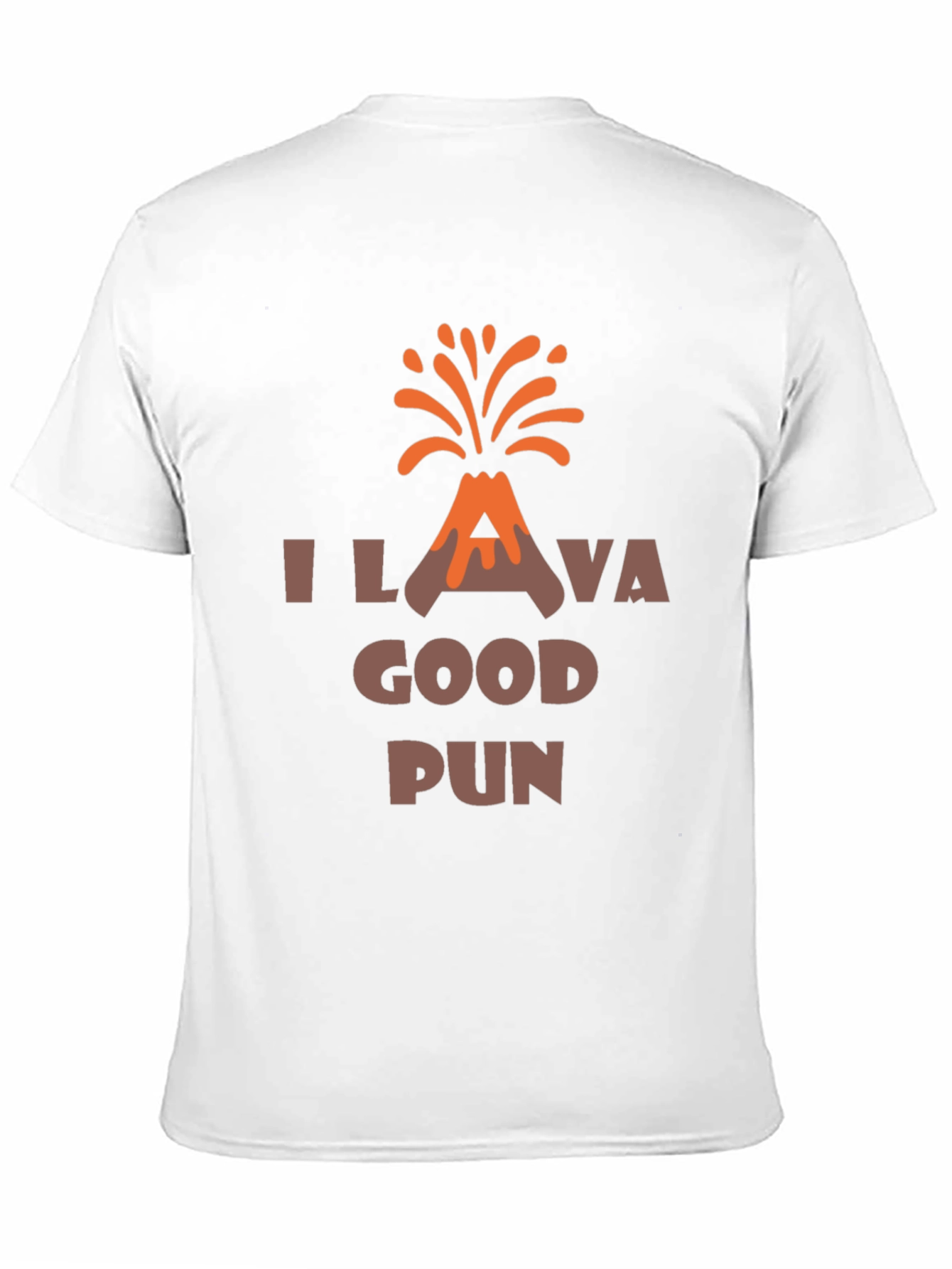 I Lava Good Pun Funny Graphic Tee