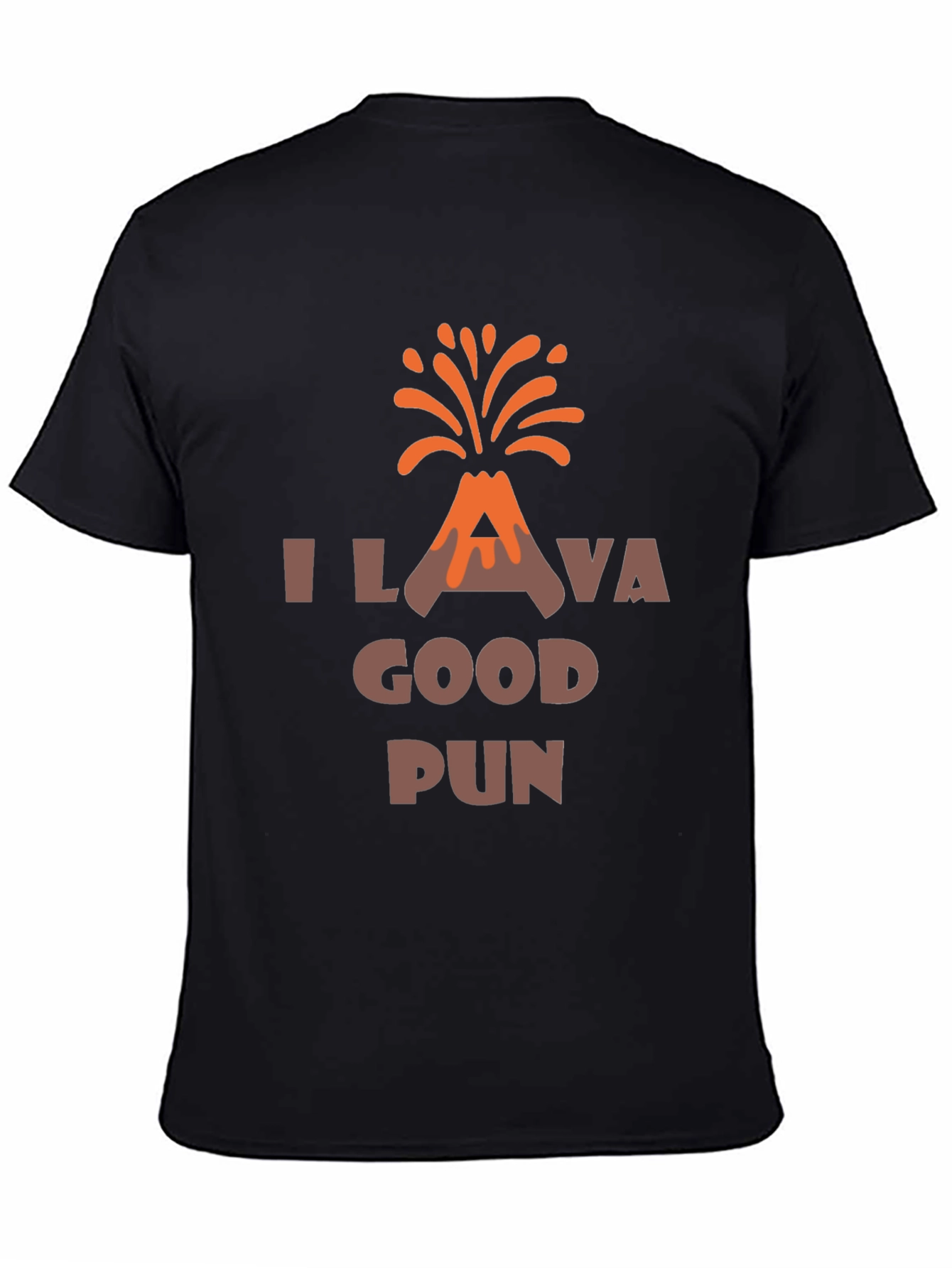 I Lava Good Pun Funny Graphic Tee
