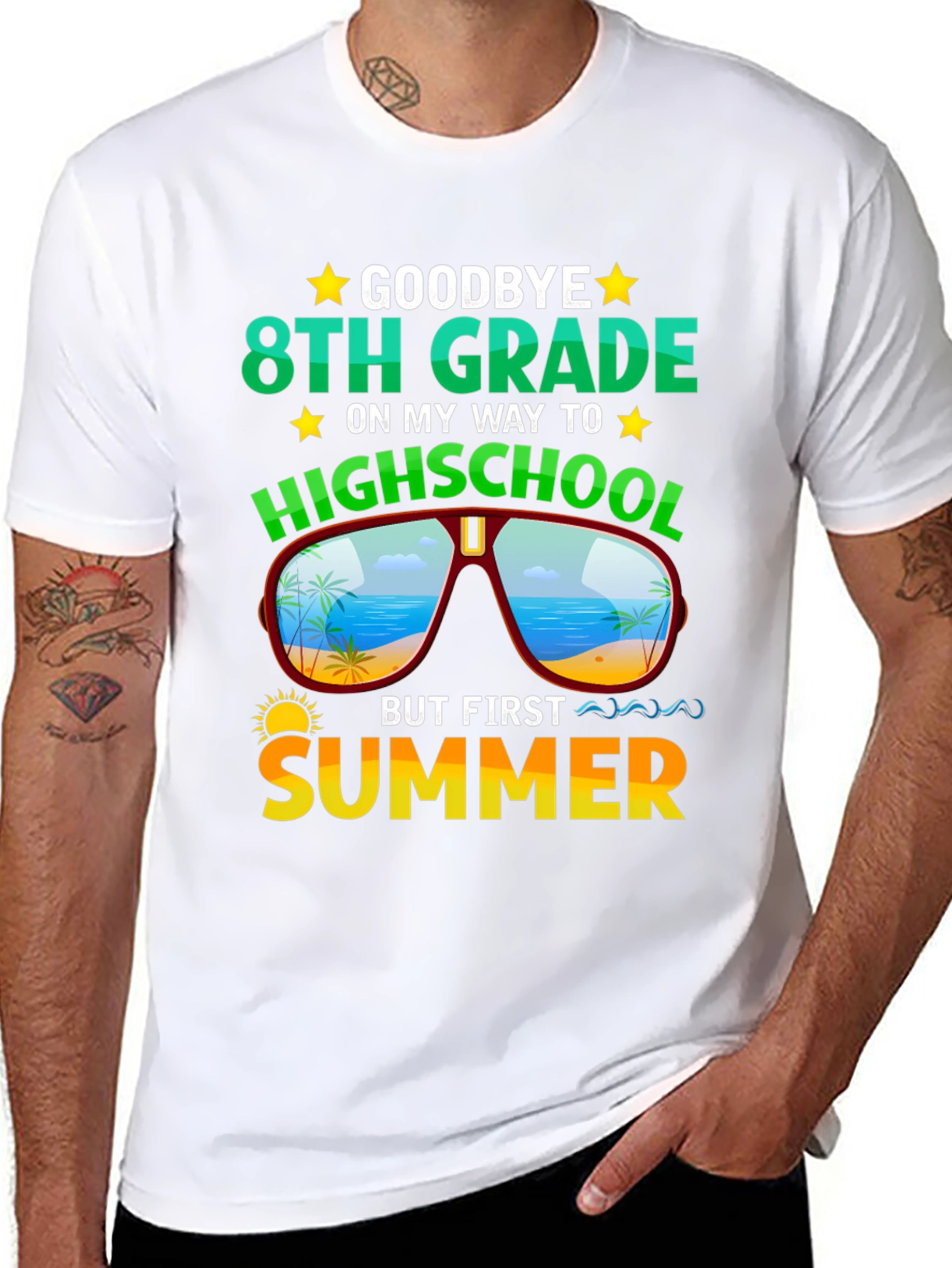Goodbye 8th Grade Summer T-Shirt