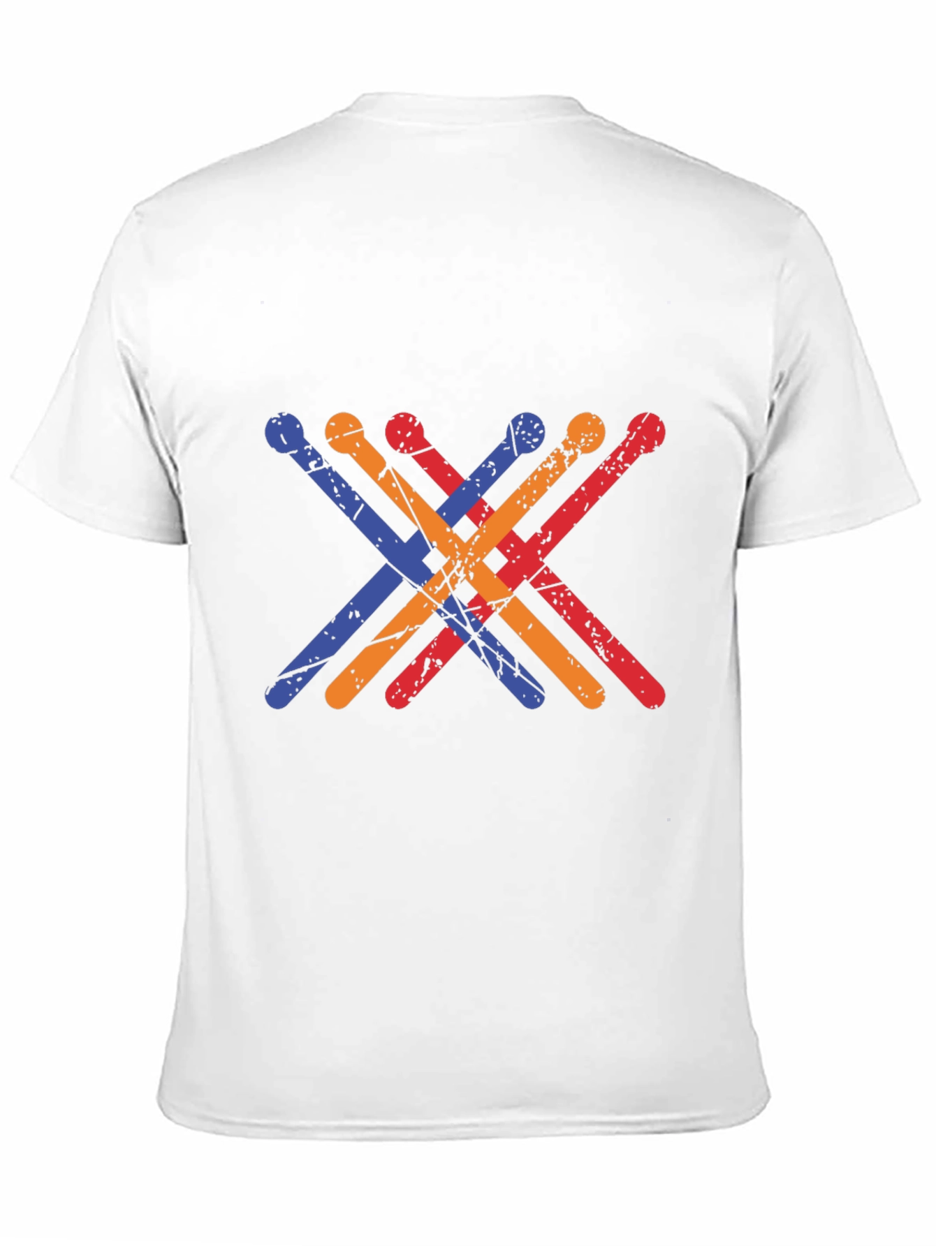 Drum Sticks Graphic Tee - Musician T-Shirt