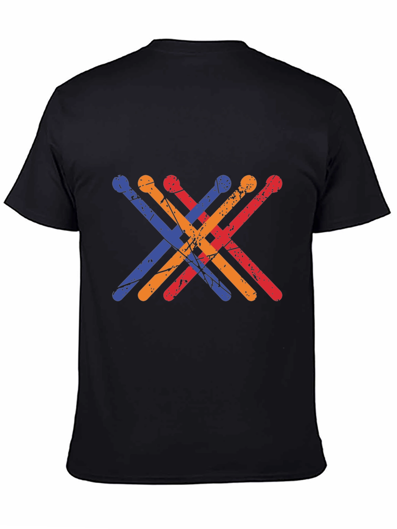Drum Sticks Graphic Tee - Musician T-Shirt